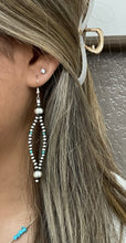 Load image into Gallery viewer, Sterling Silver Oxi Bead Earrings
