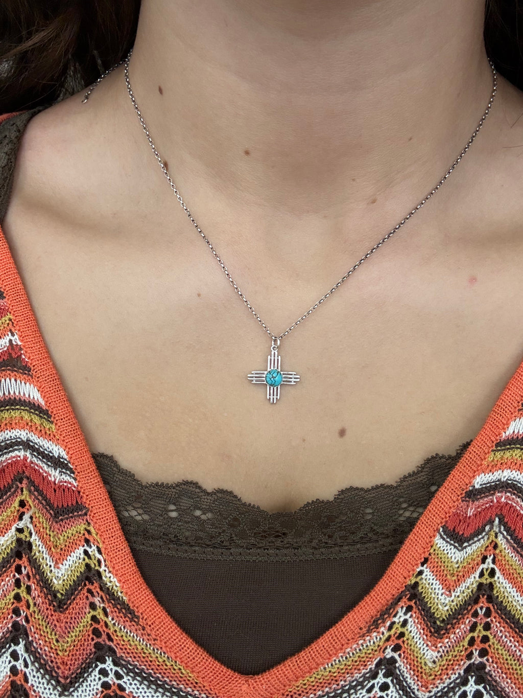 Mini Zia Kingman Necklace