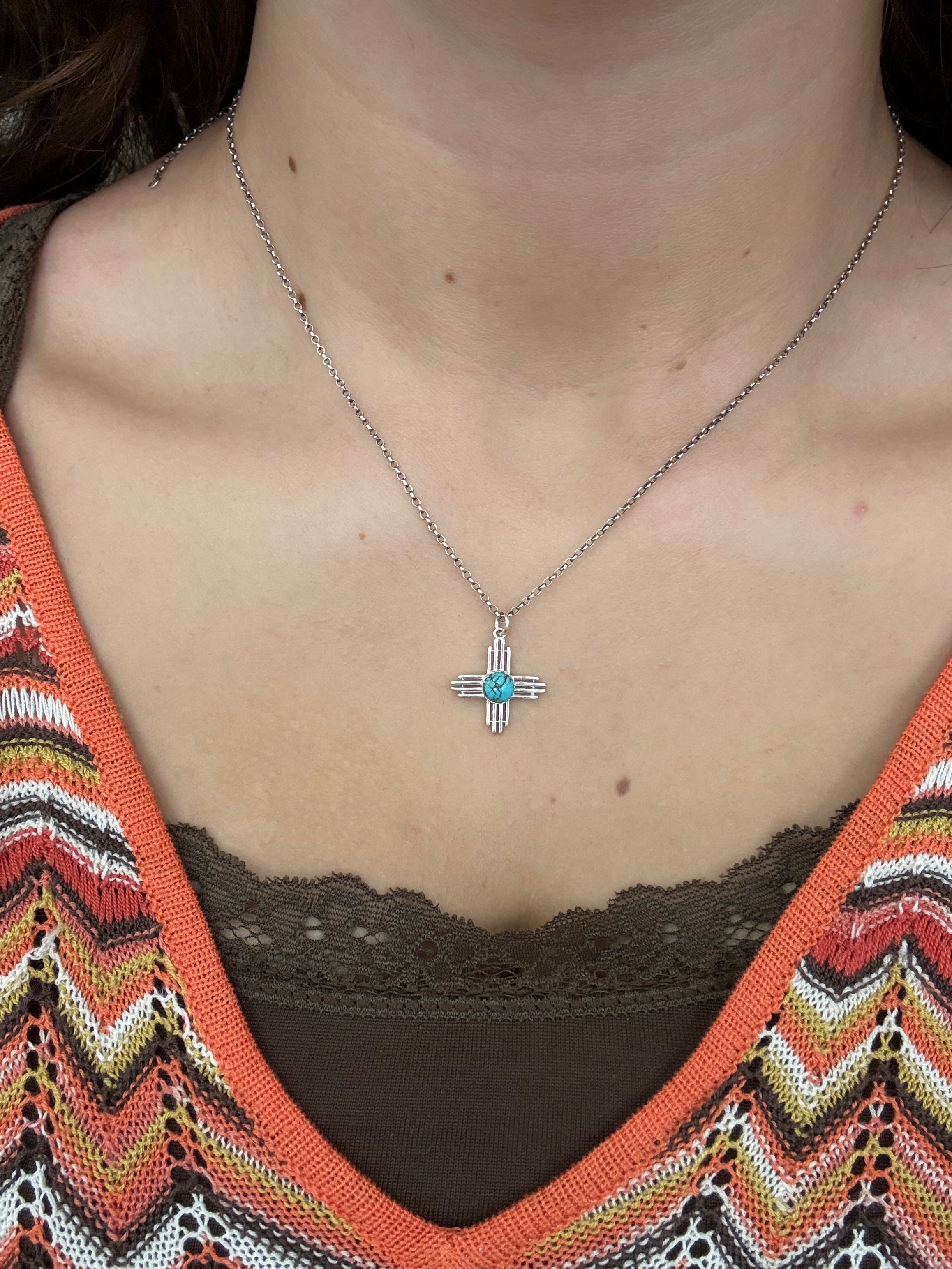 Mini Zia Kingman Necklace