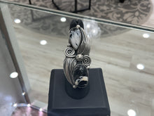 Load image into Gallery viewer, SS white Buffalo ring
