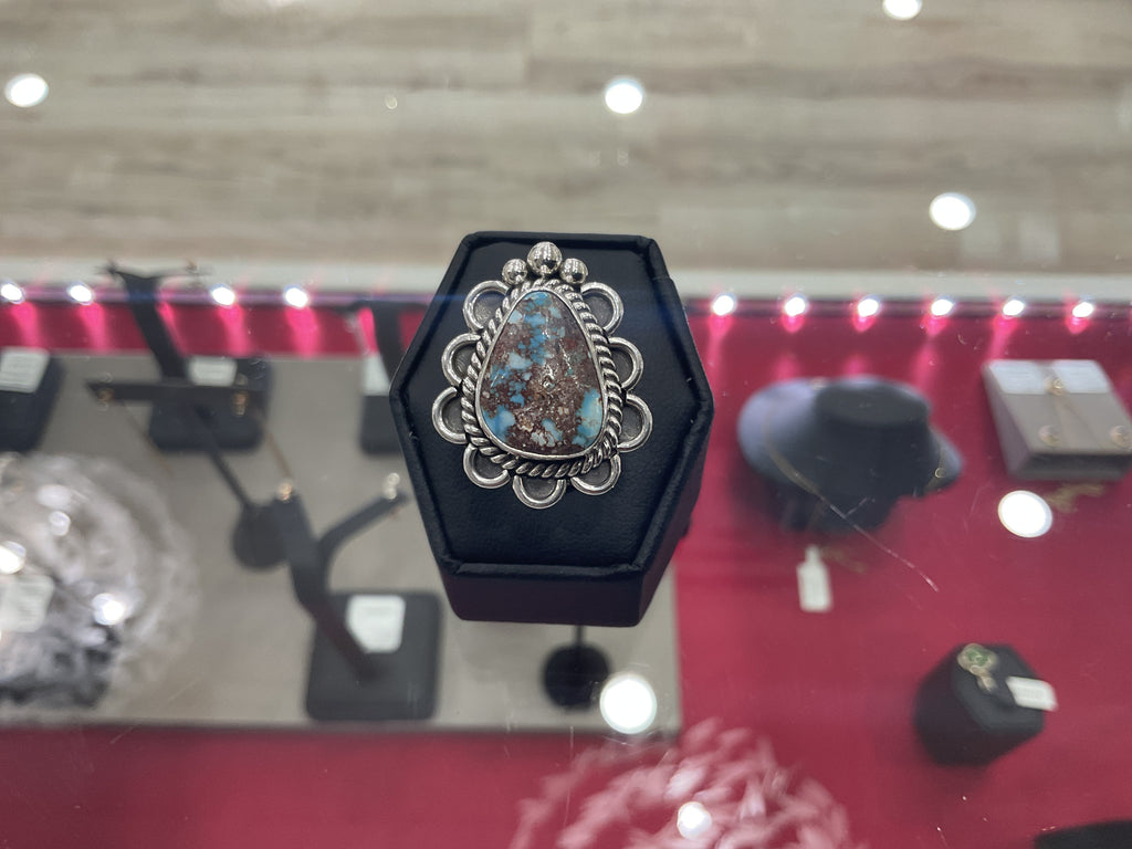 Golden Hills Teardrop Ring