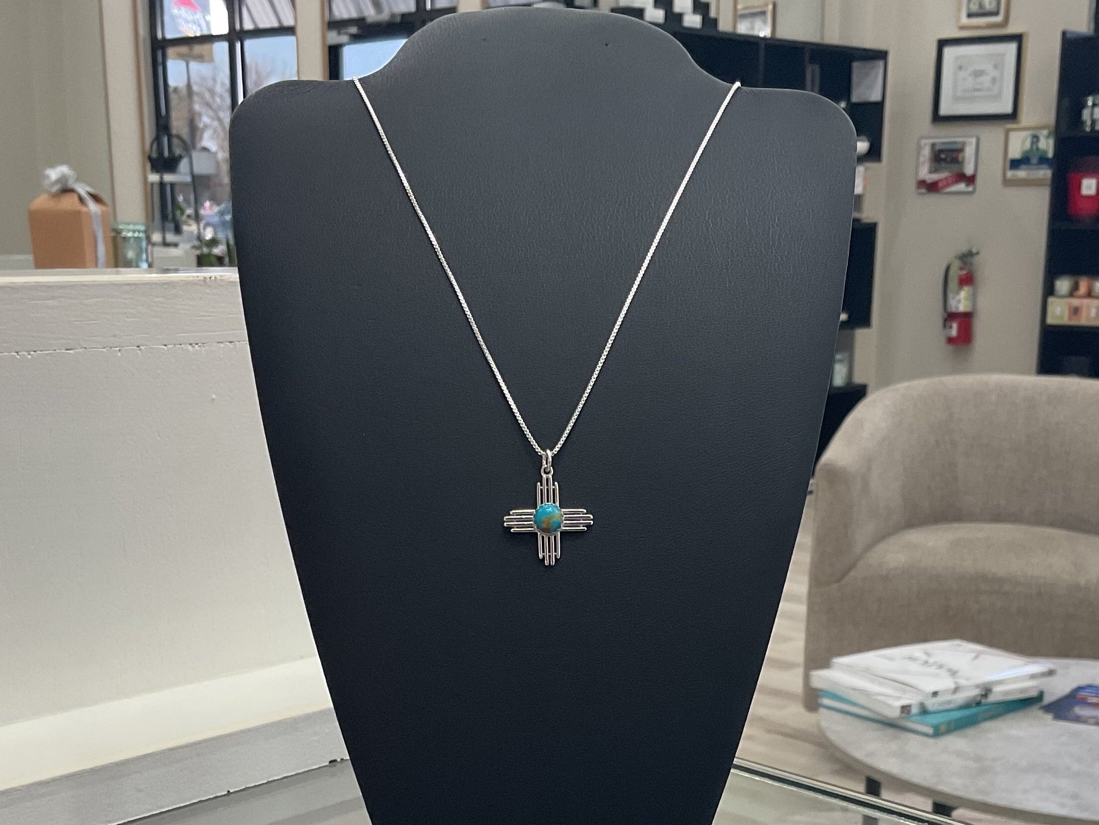 Mini Zia Kingman Necklace