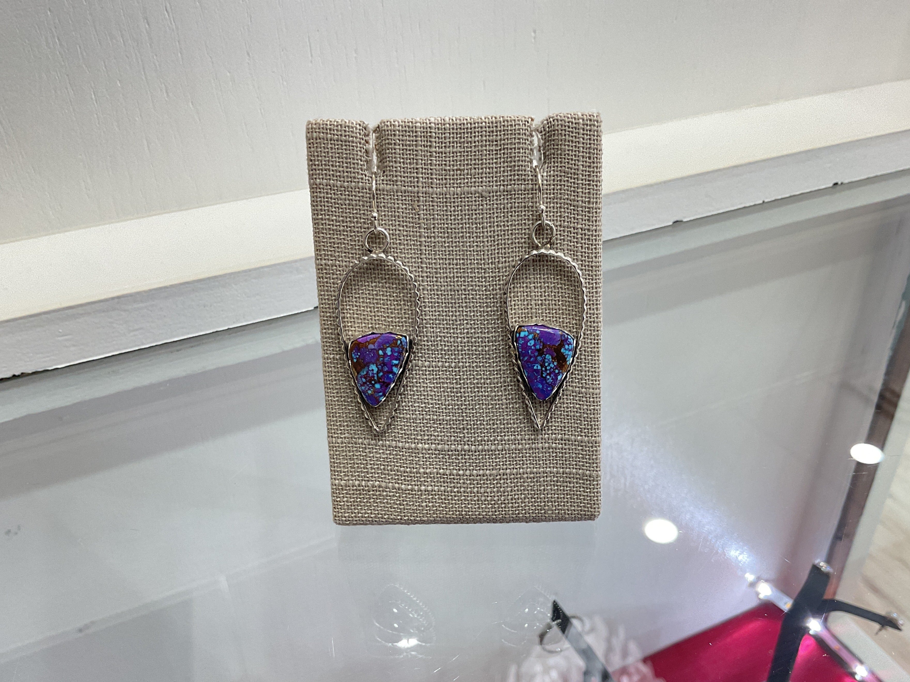 Purple Mohave Earrings