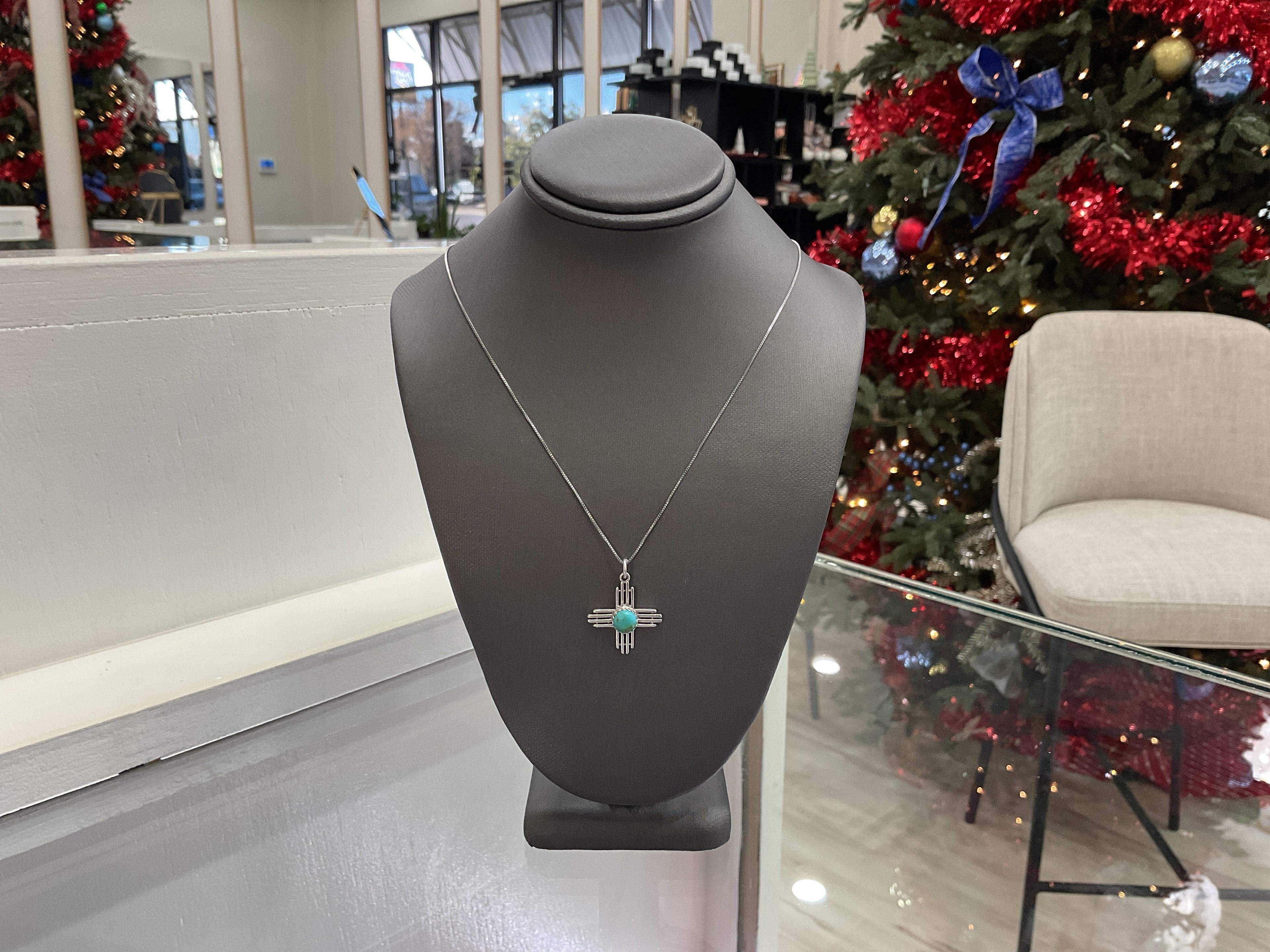 Mini Zia Kingman Necklace