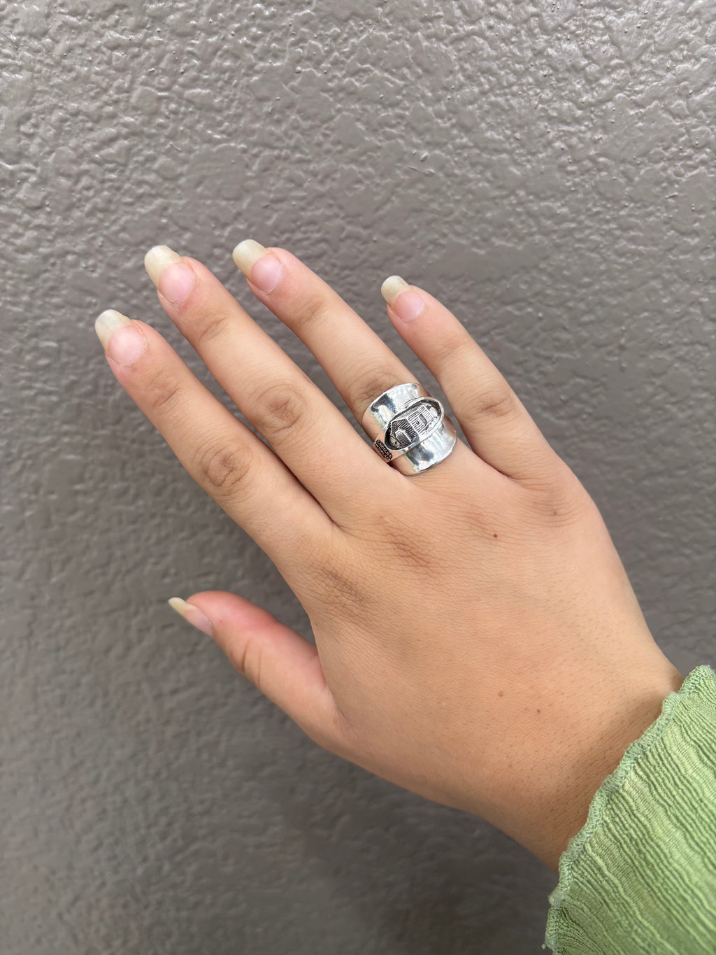 Sterling Silver Spoon Ring