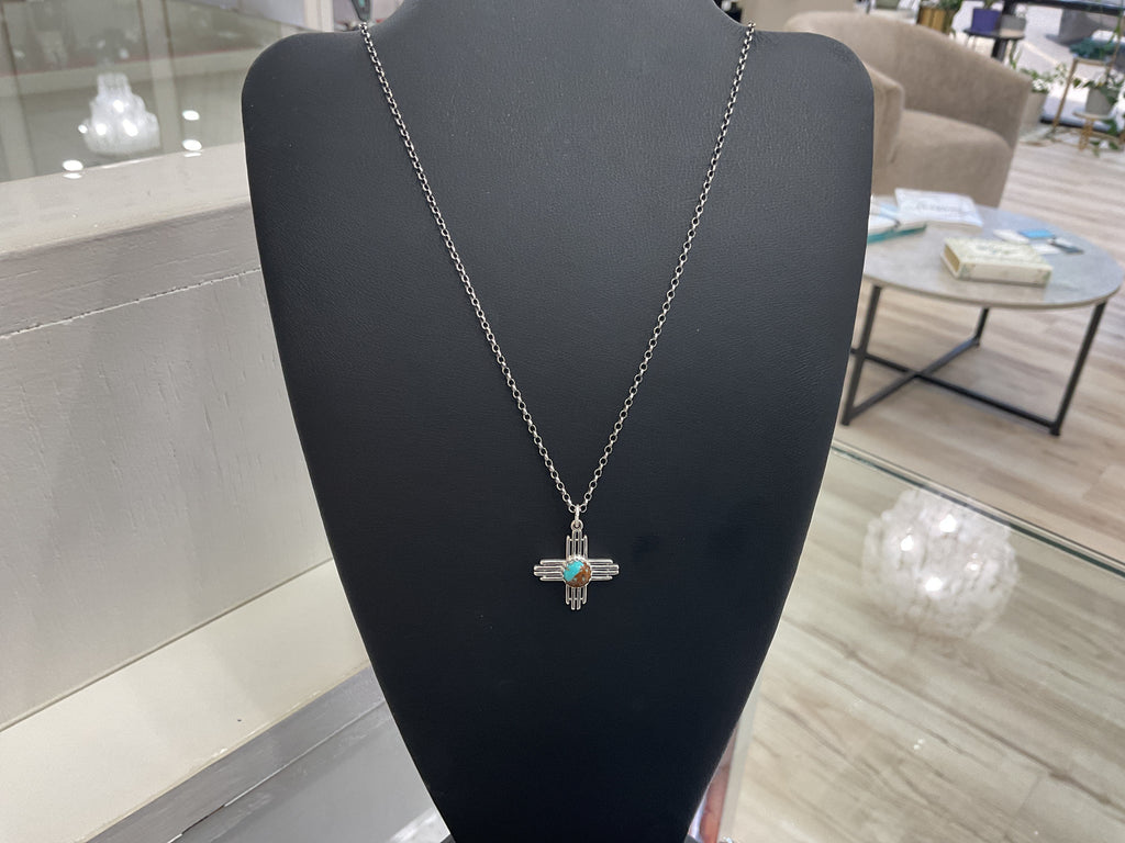 Mini Zia Kingman Necklace