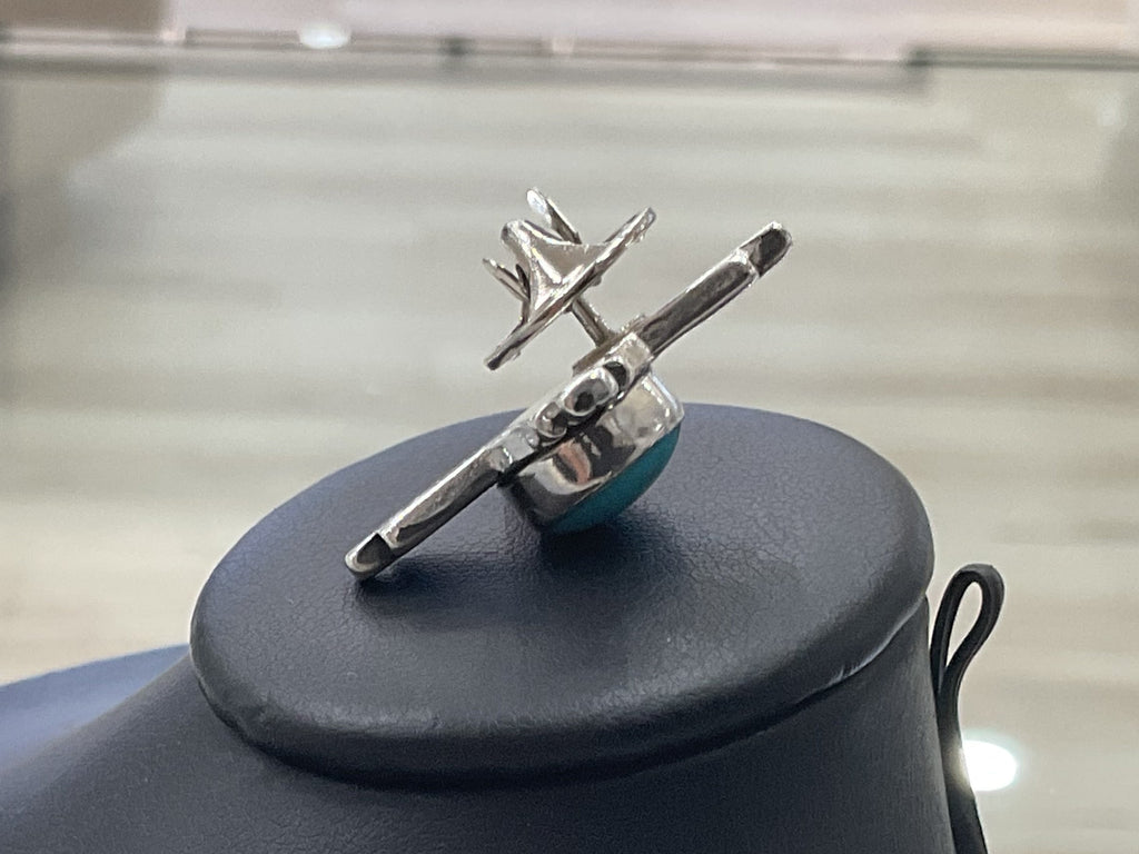 Zia Turquoise Necklace and Pin Set