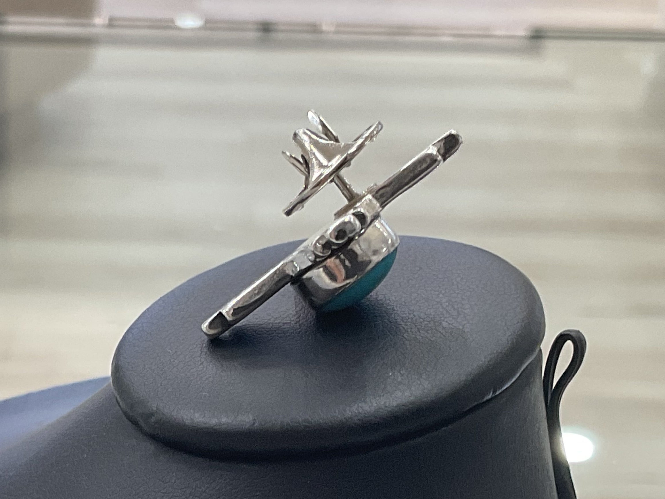 Zia Turquoise Necklace and Pin Set