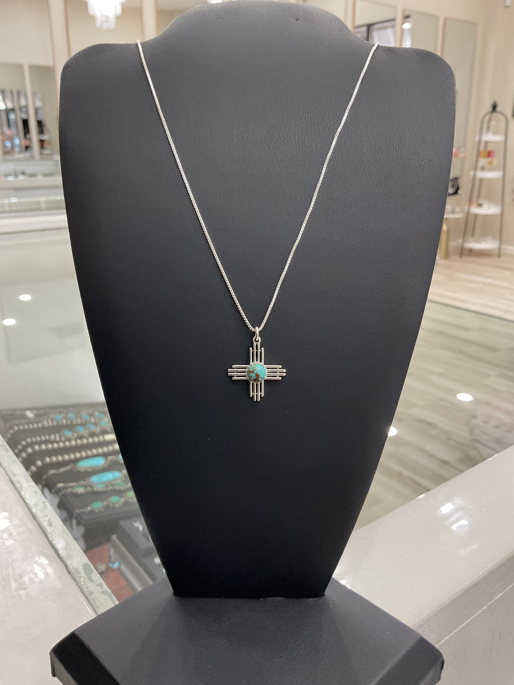Mini Zia Kingman Necklace