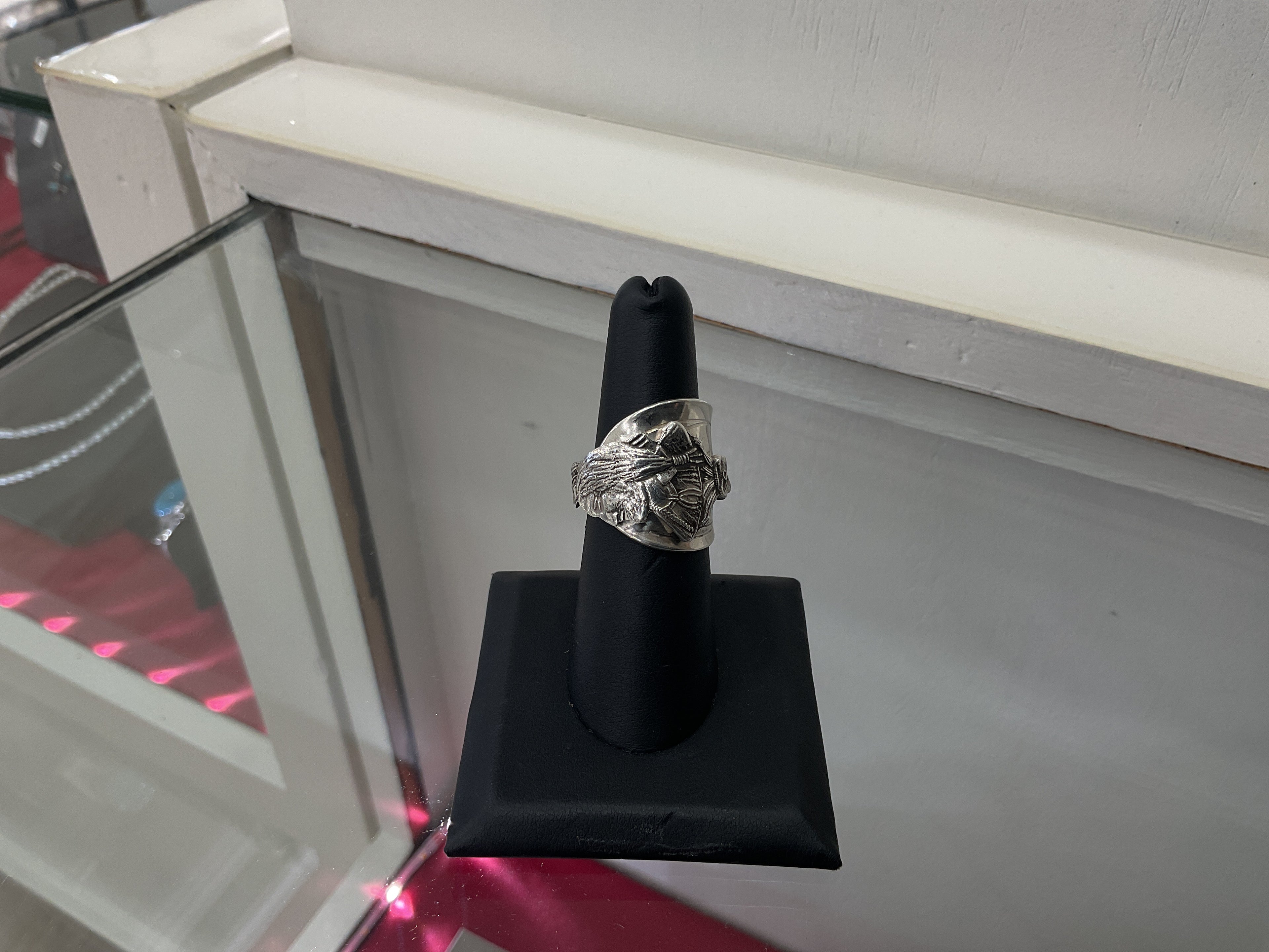 Sterling Silver Spoon Ring