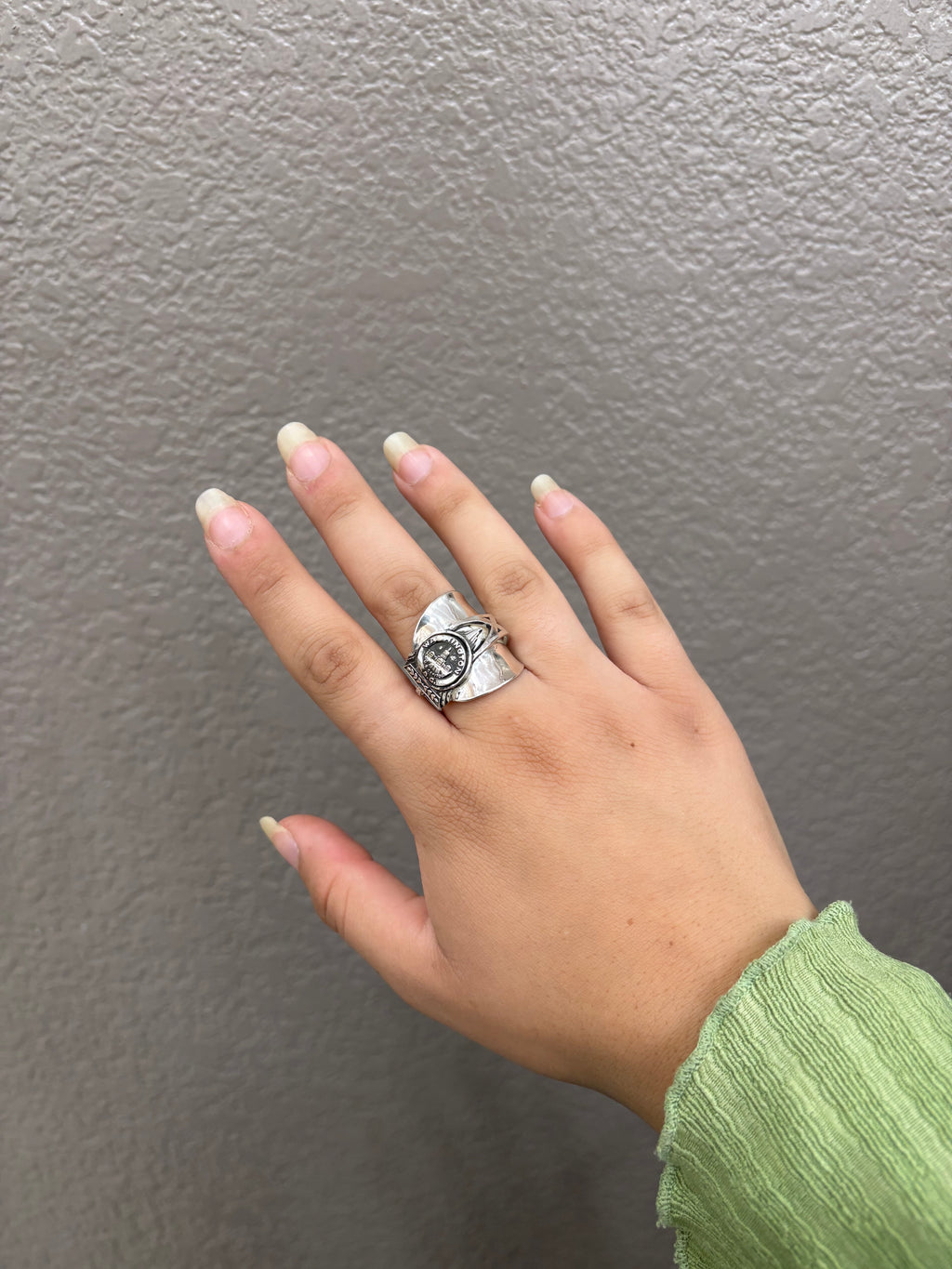 Sterling Silver Spoon Ring