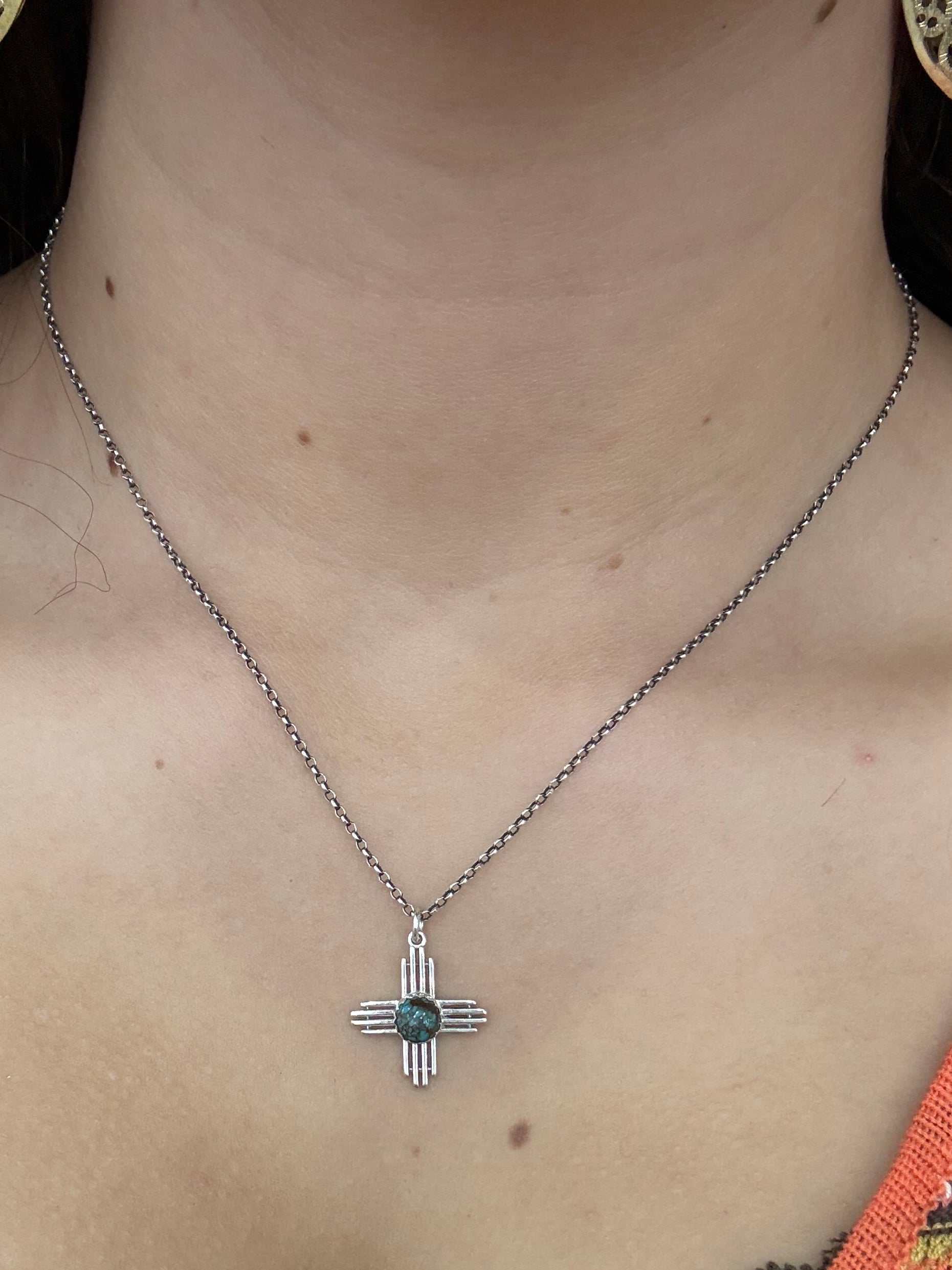 Mini Zia Kingman Necklace