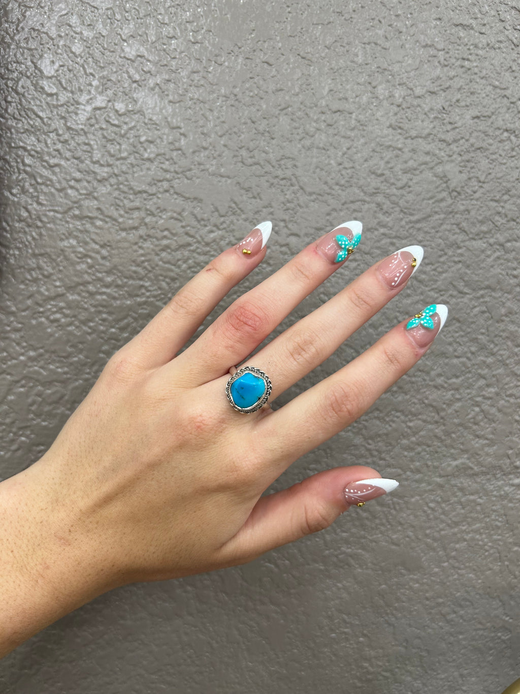 Kingman Turquoise Ring