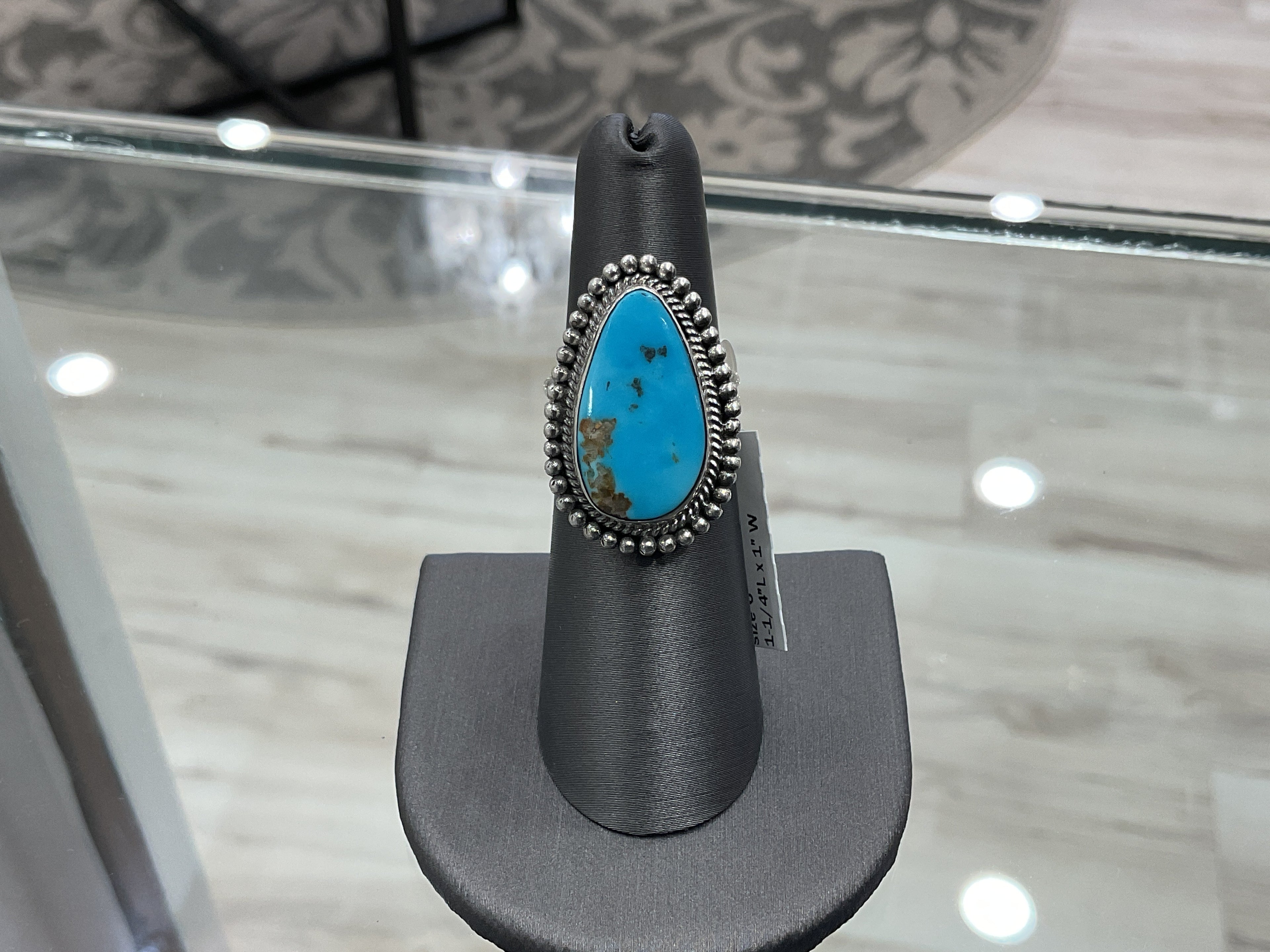 SS Alpine village turquoise ring