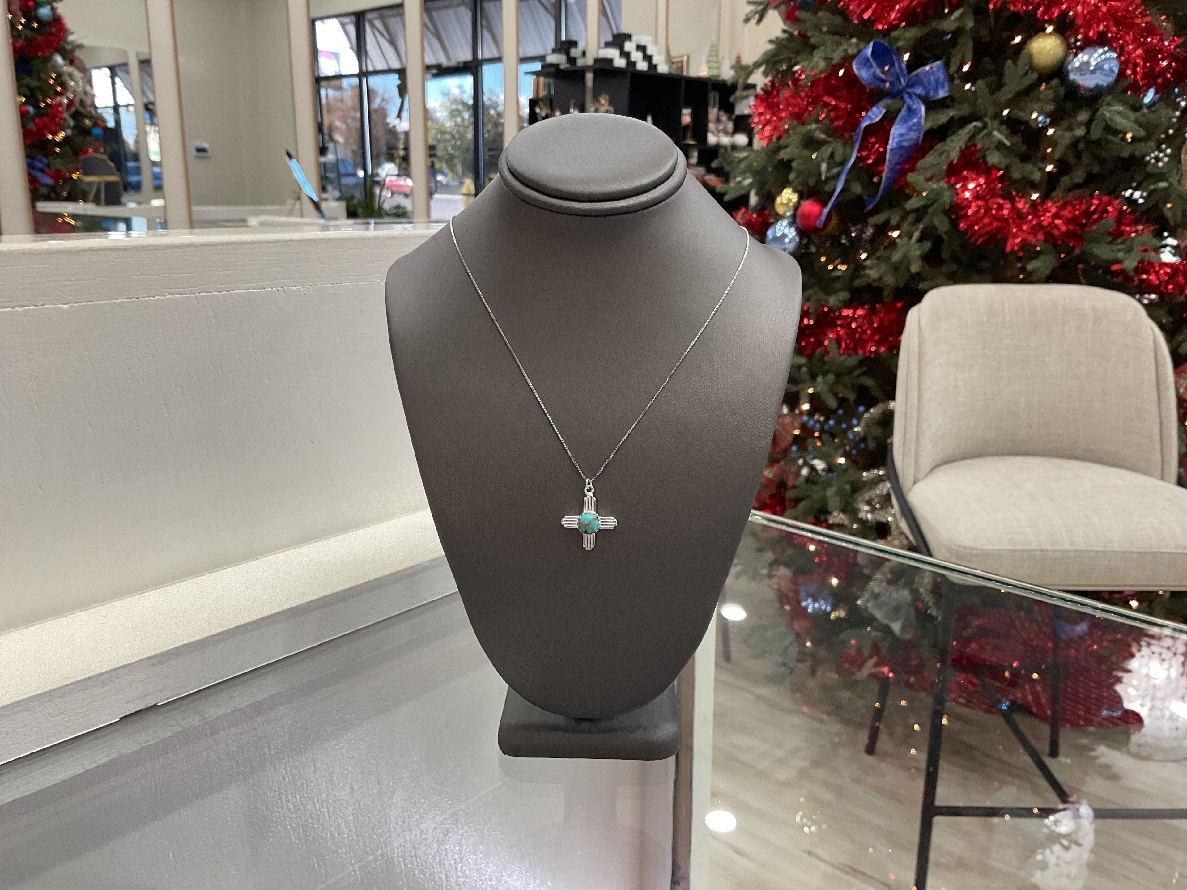 Mini Zia Turquoise Necklace