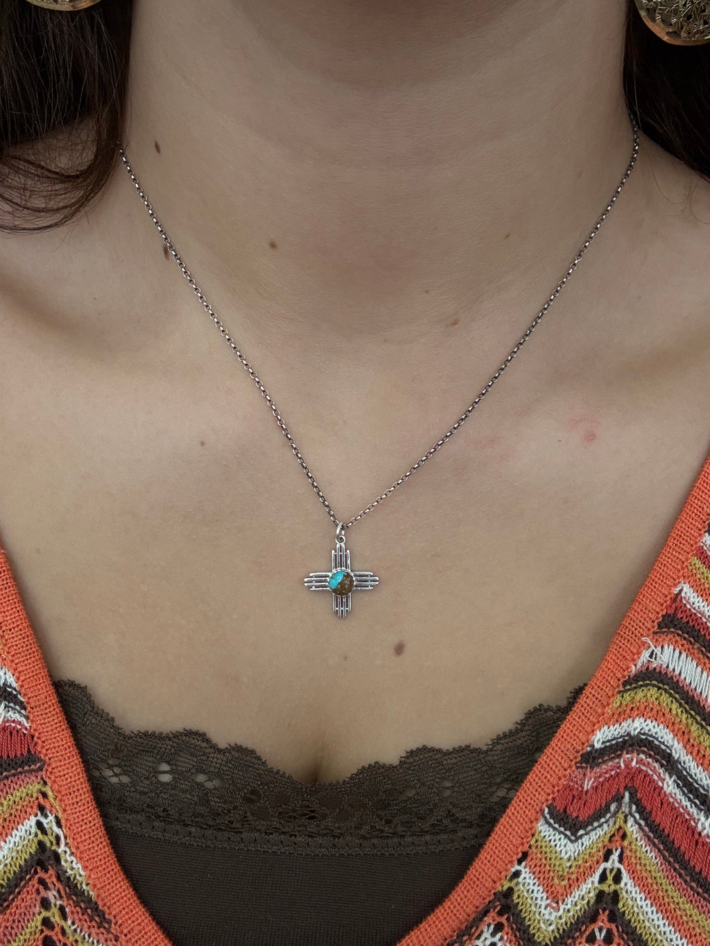 Mini Zia Kingman Necklace