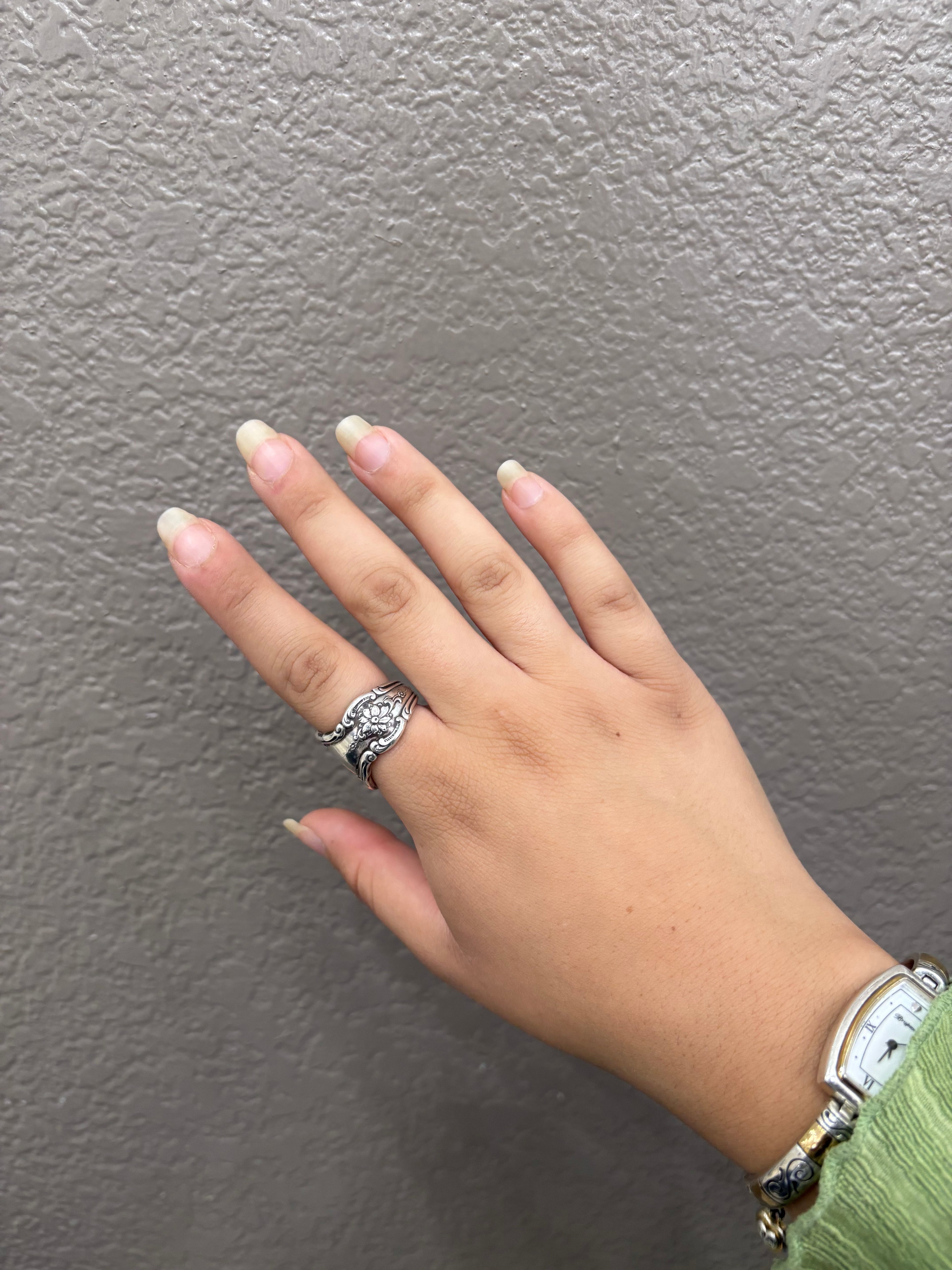Sterling Silver Spoon Ring