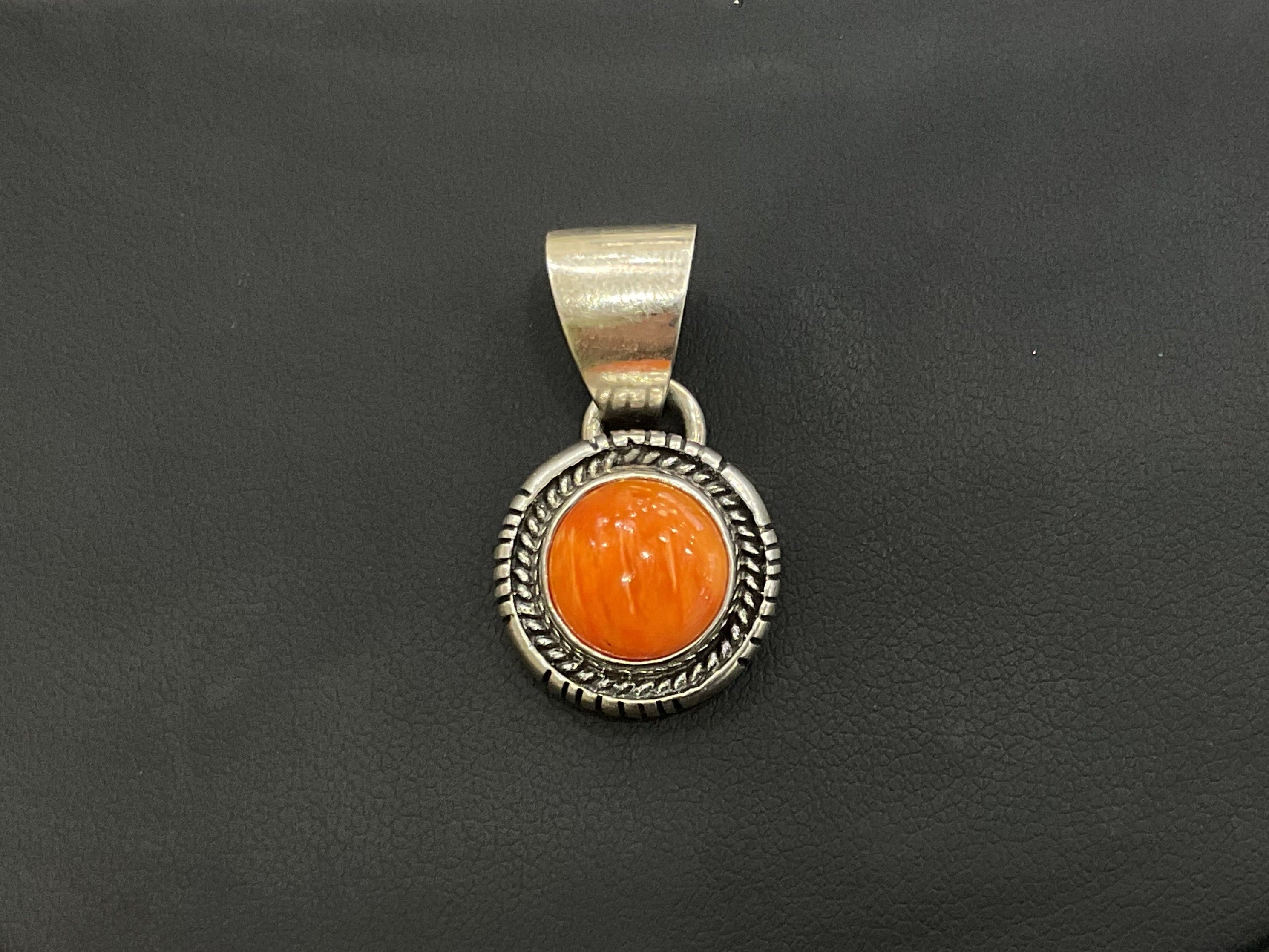 Orange Spiny Oyster Pendant