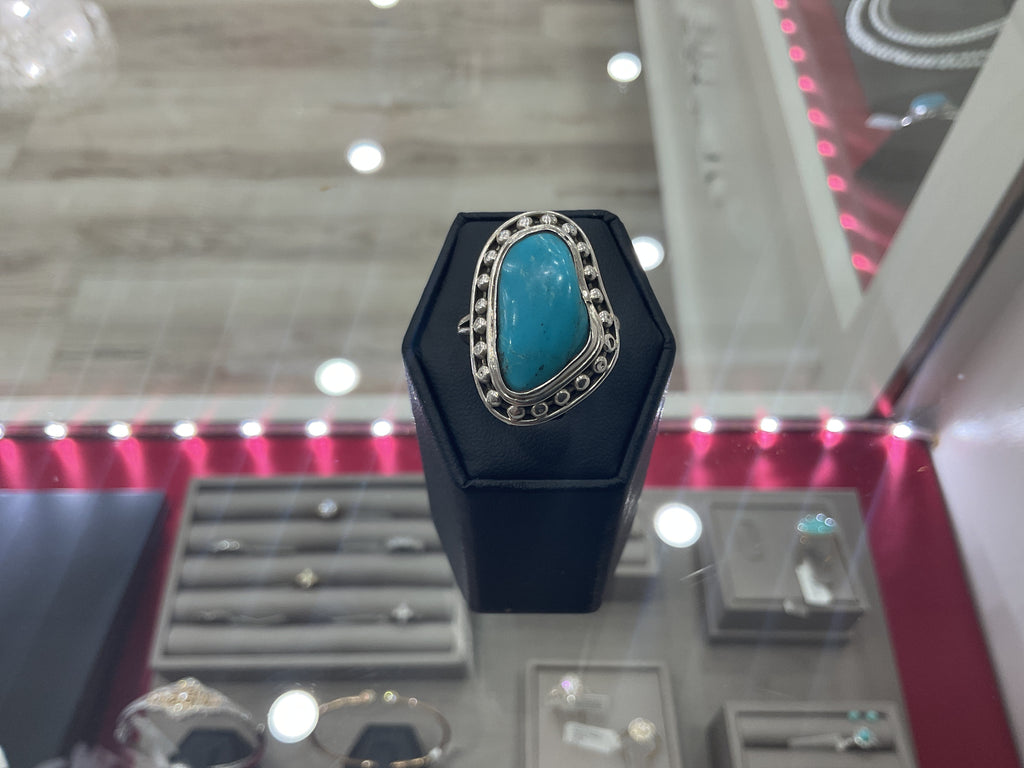 Kingman Turquoise Ring