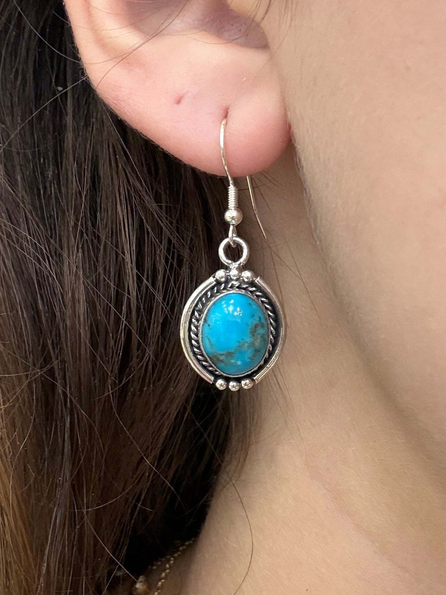 Kingman Turquoise Earrings