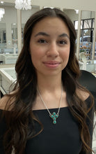 Load image into Gallery viewer, Nevada Turquoise Cross Necklace
