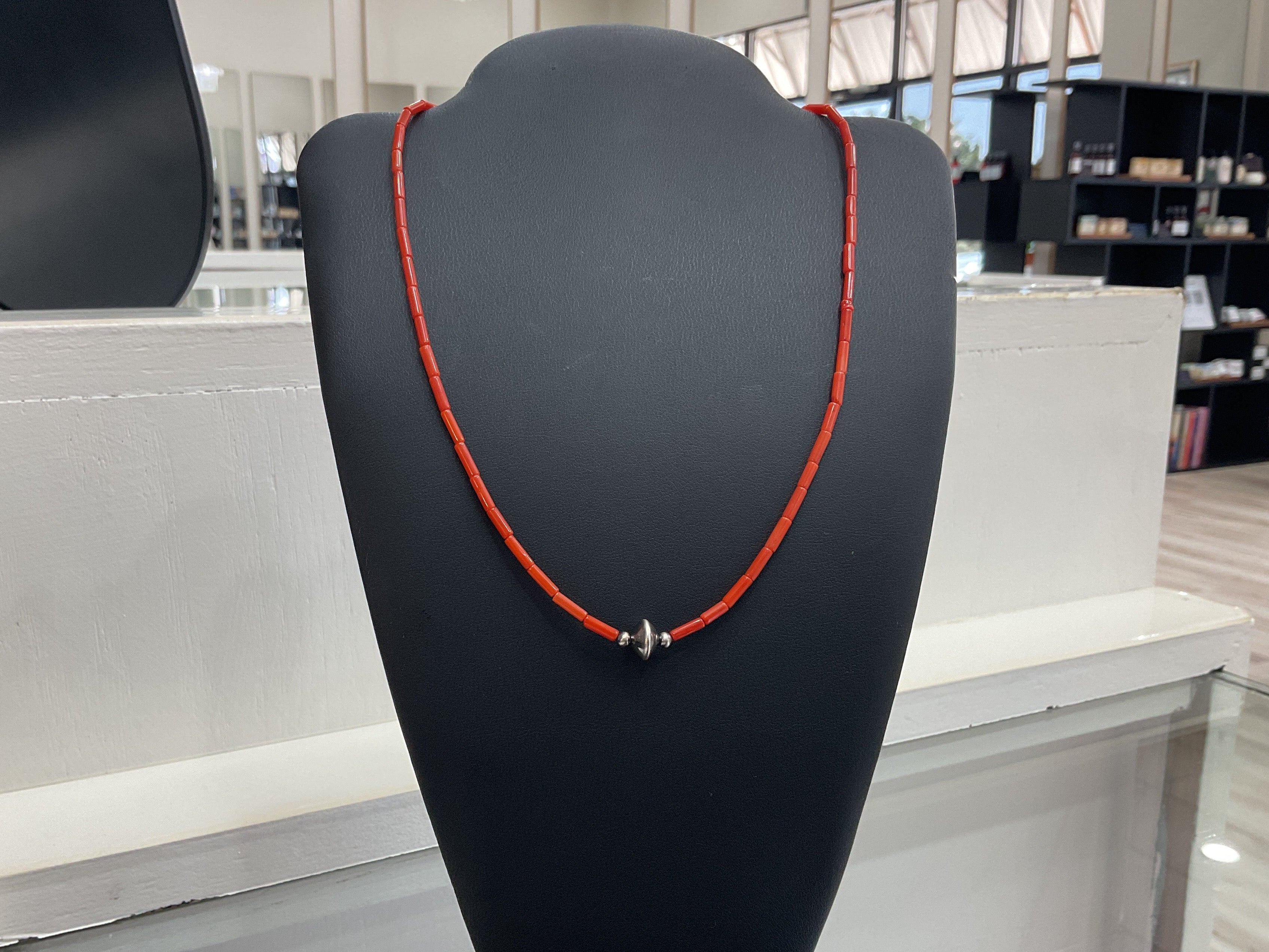 Mediterranean Coral Necklace