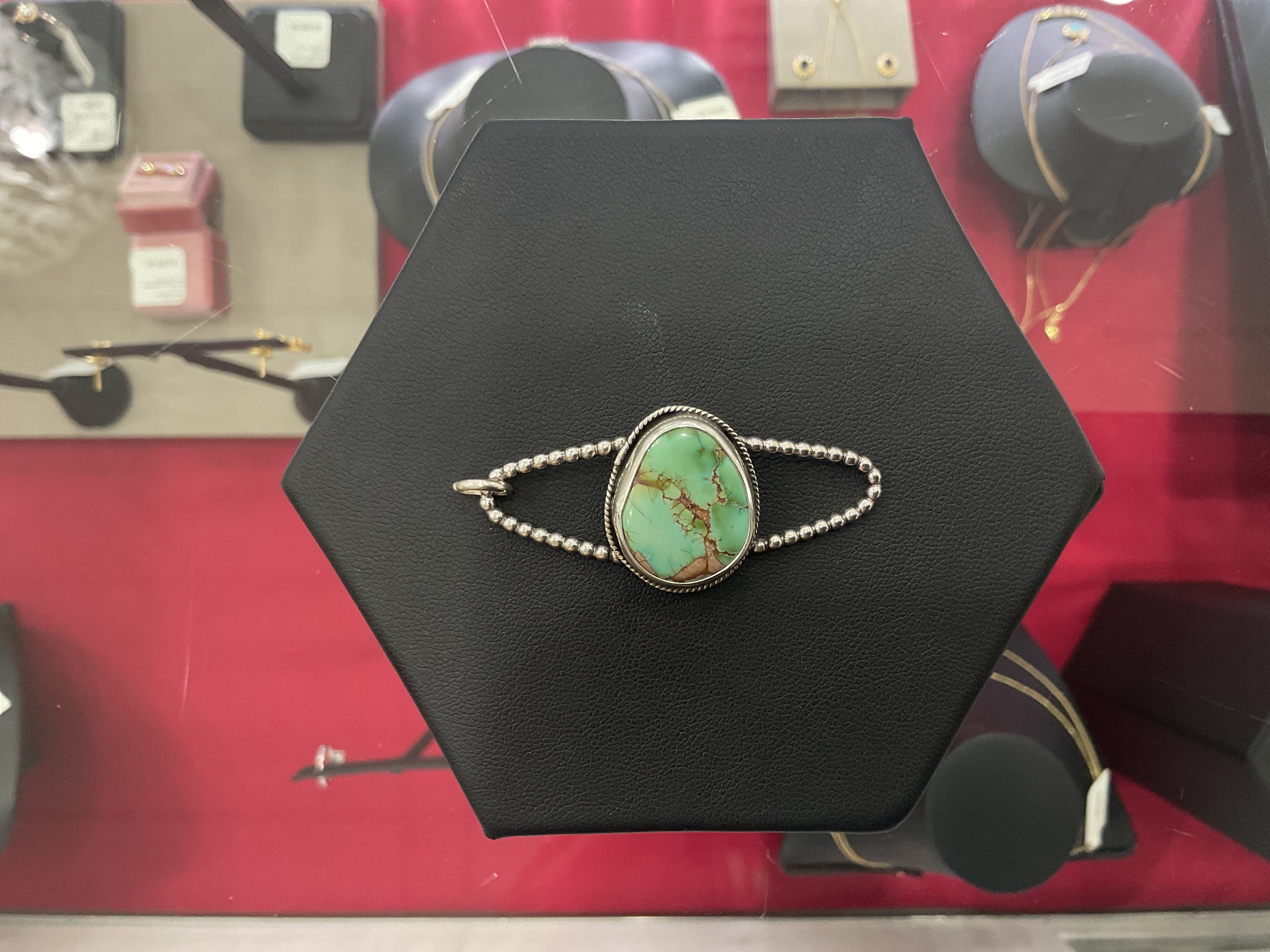 Royston Turquoise Twilly Scarf Slide/Pendant