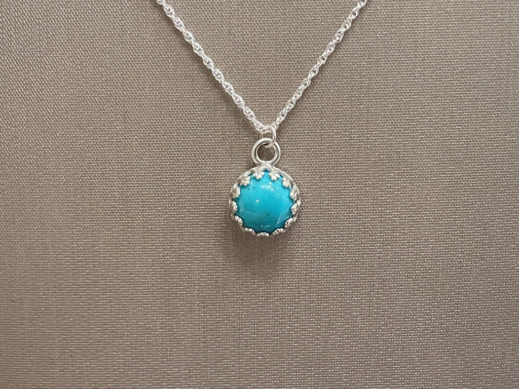Crowned Princess Turquoise Necklace