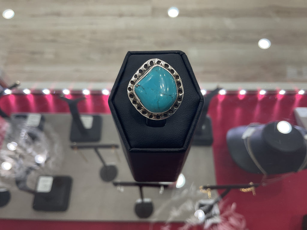 Kingman Turquoise Ring