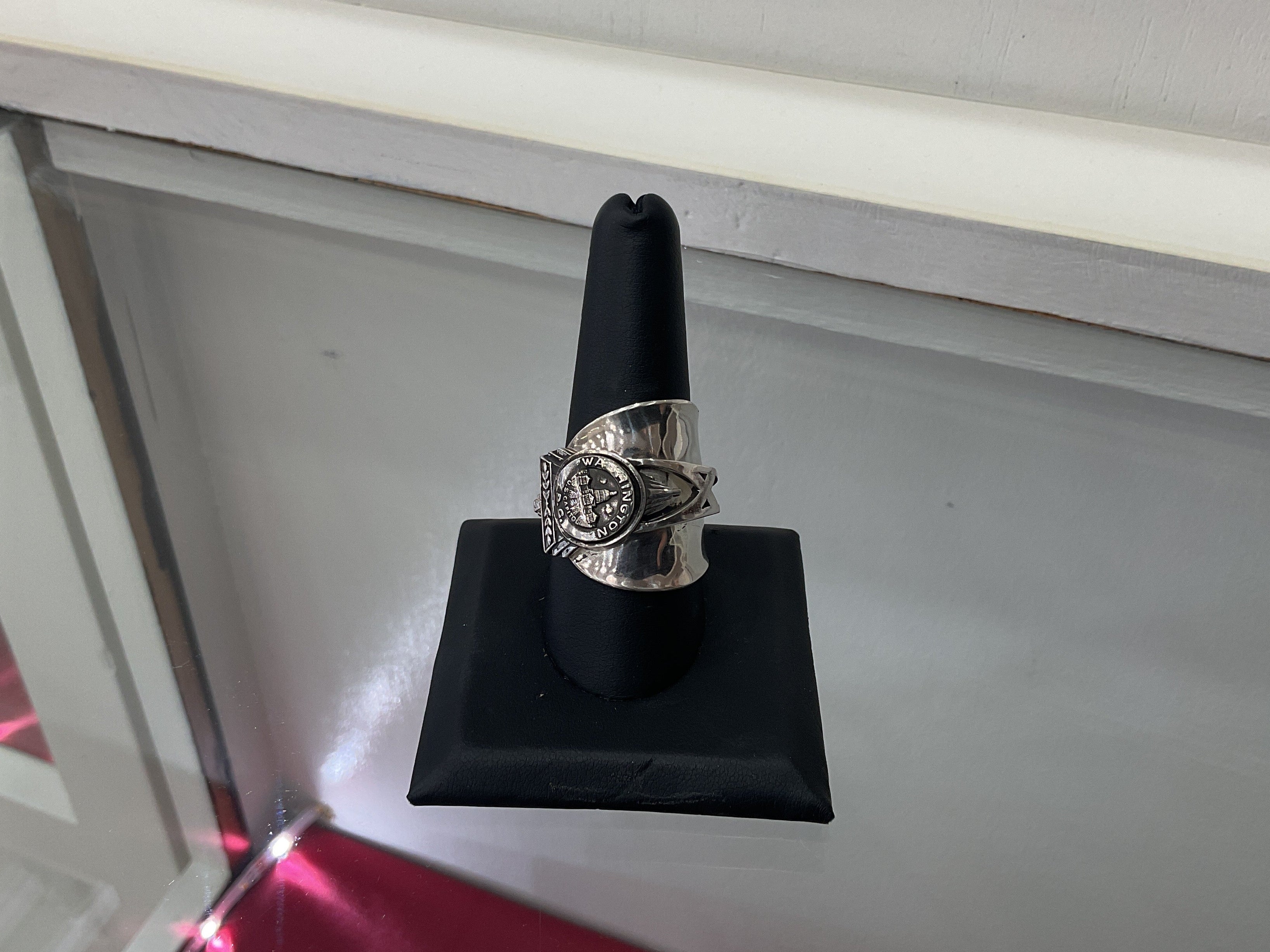 Sterling Silver Spoon Ring