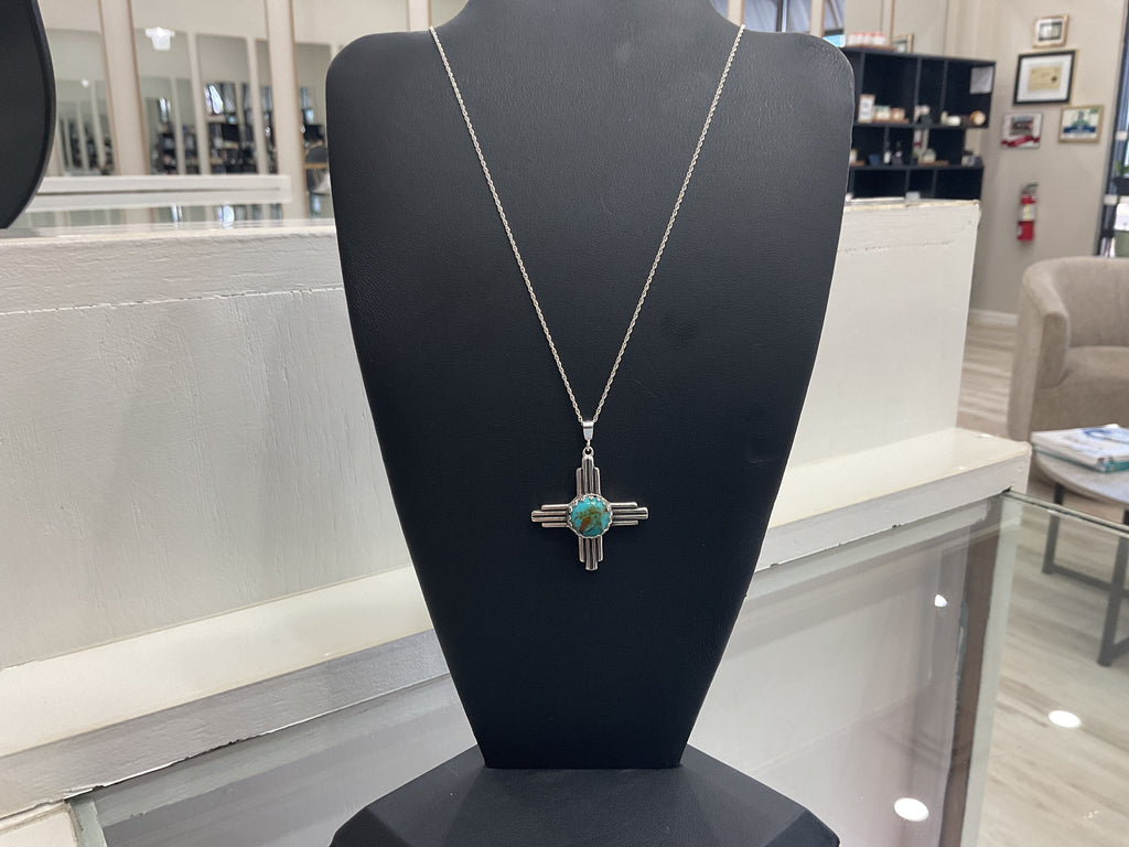 Zia Kingman Turquoise Necklace
