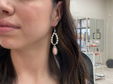 Load image into Gallery viewer, Pink Conch and Pearl Earrings

