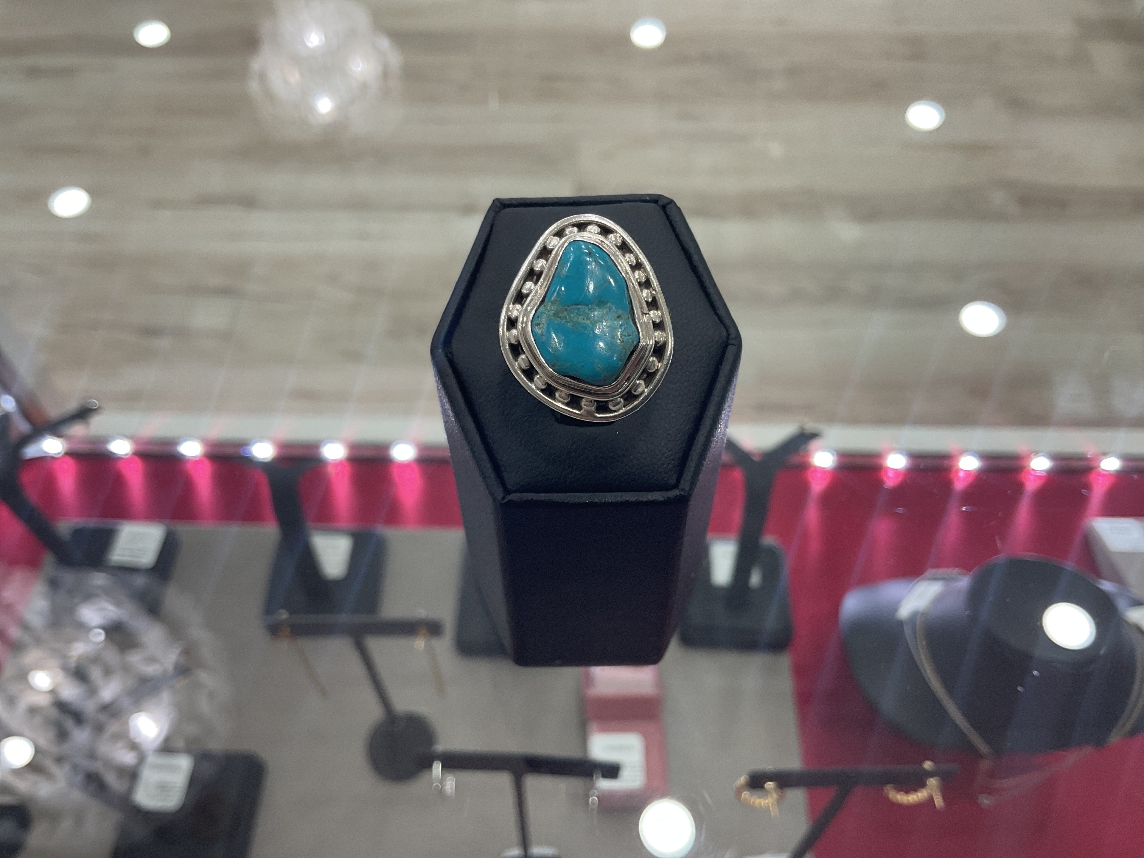 Kingman Turquoise Ring