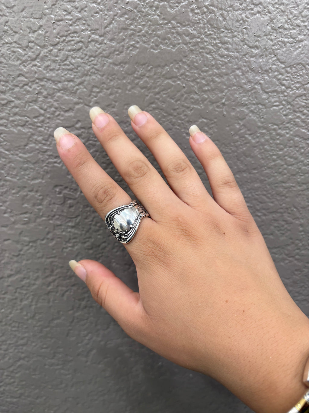 Sterling Silver Spoon Ring