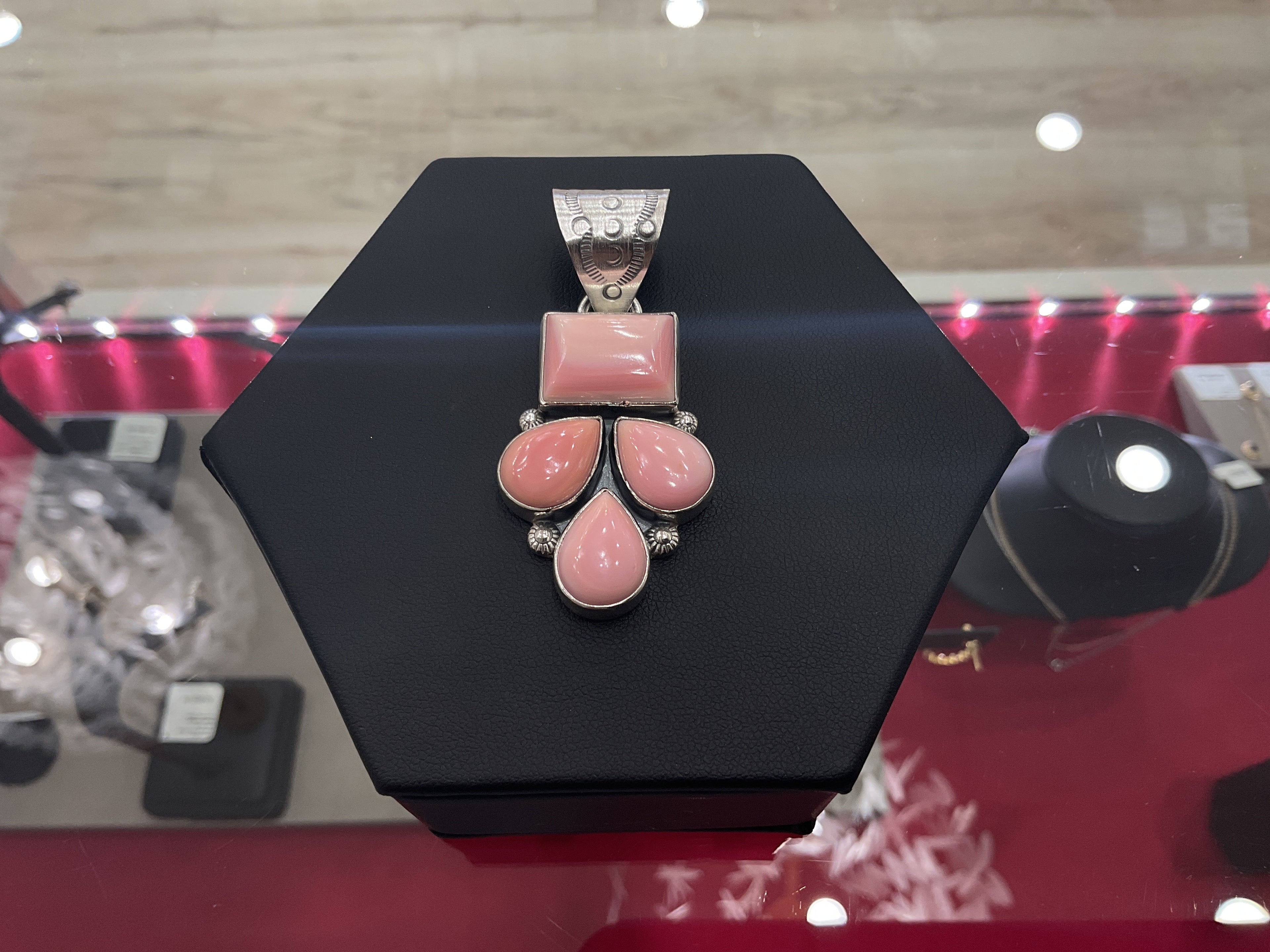 Pink Conch Pendant