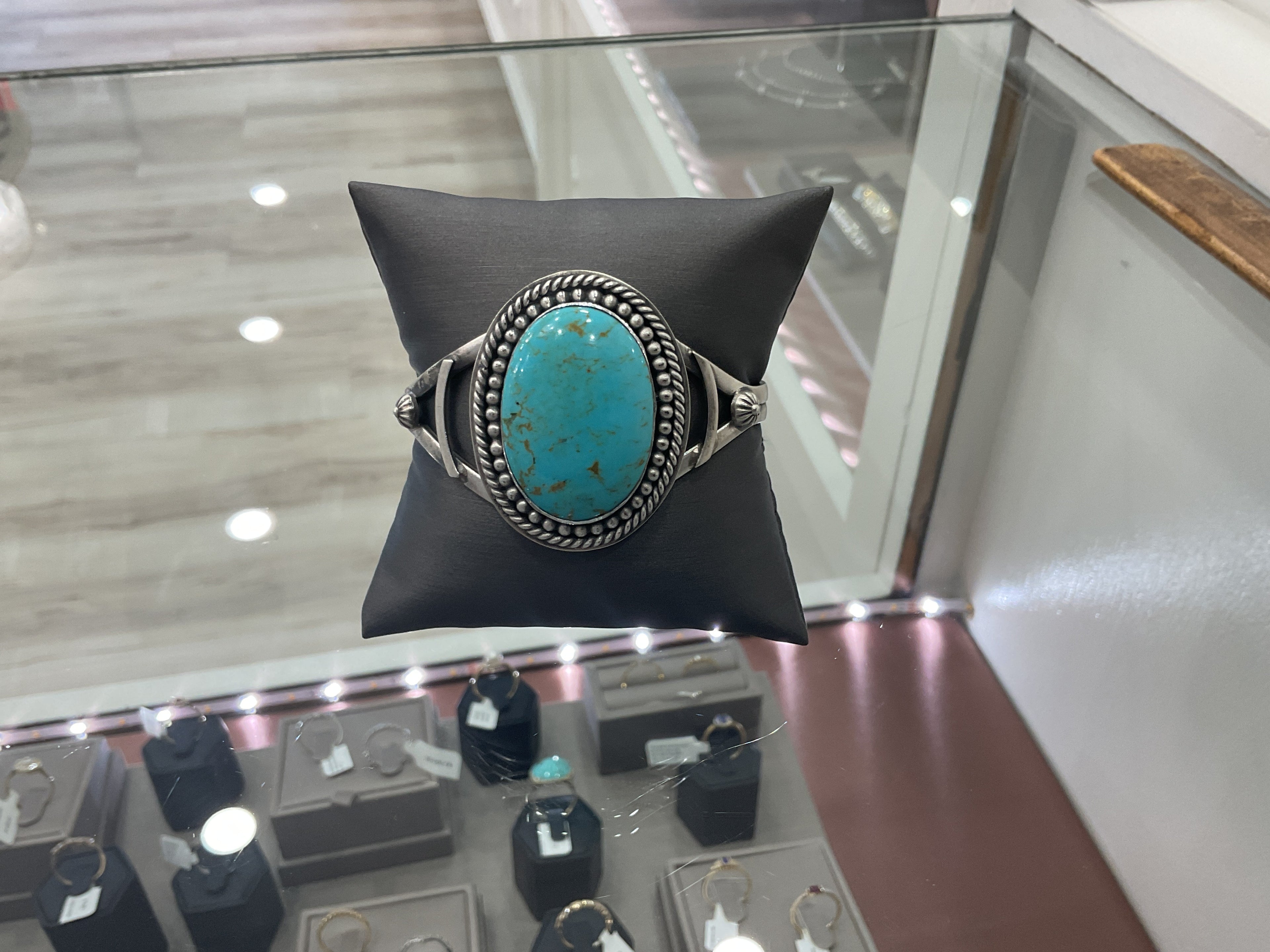 Kingman Turquoise Cuff Bracelet
