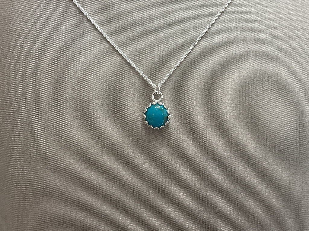 Crowned Princess Turquoise Necklace