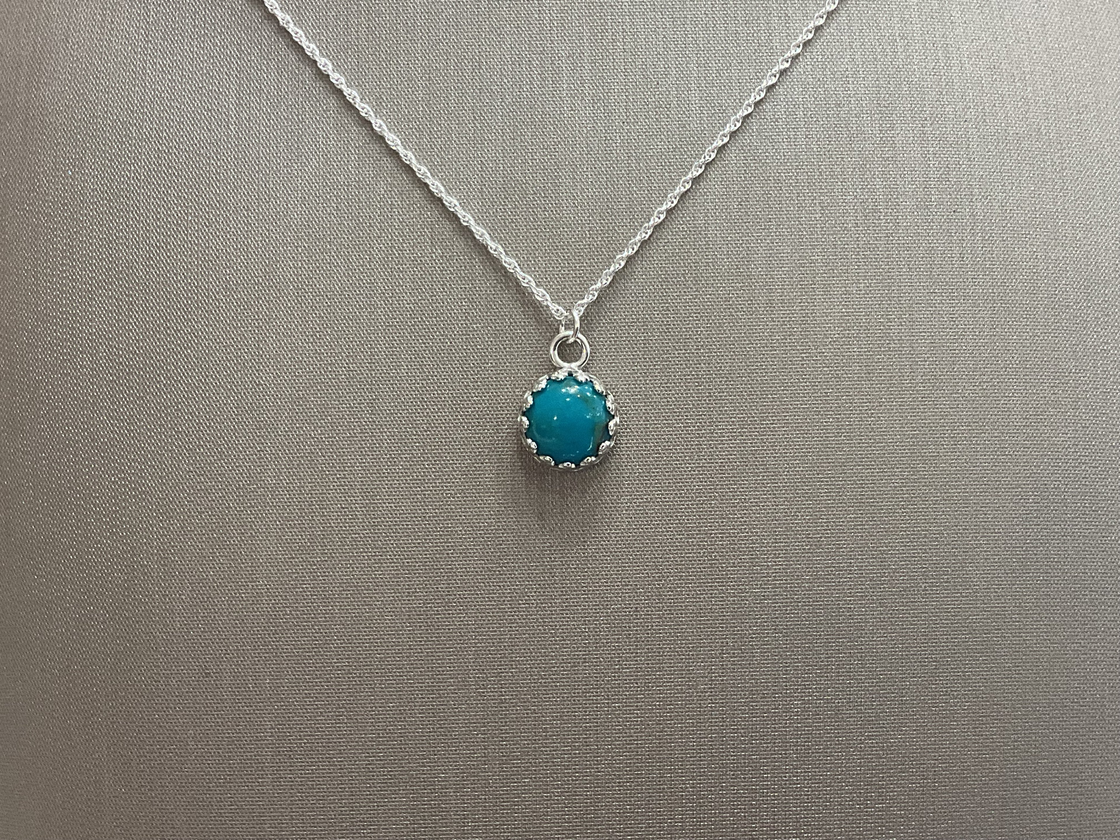 Crowned Princess Turquoise Necklace