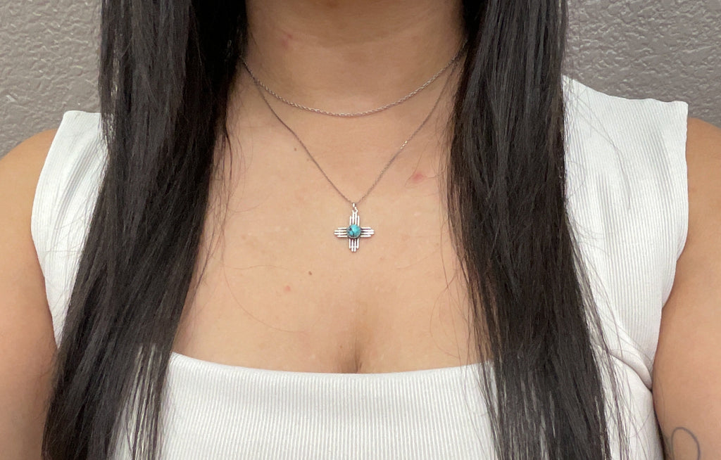 Mini Zia Kingman Necklace
