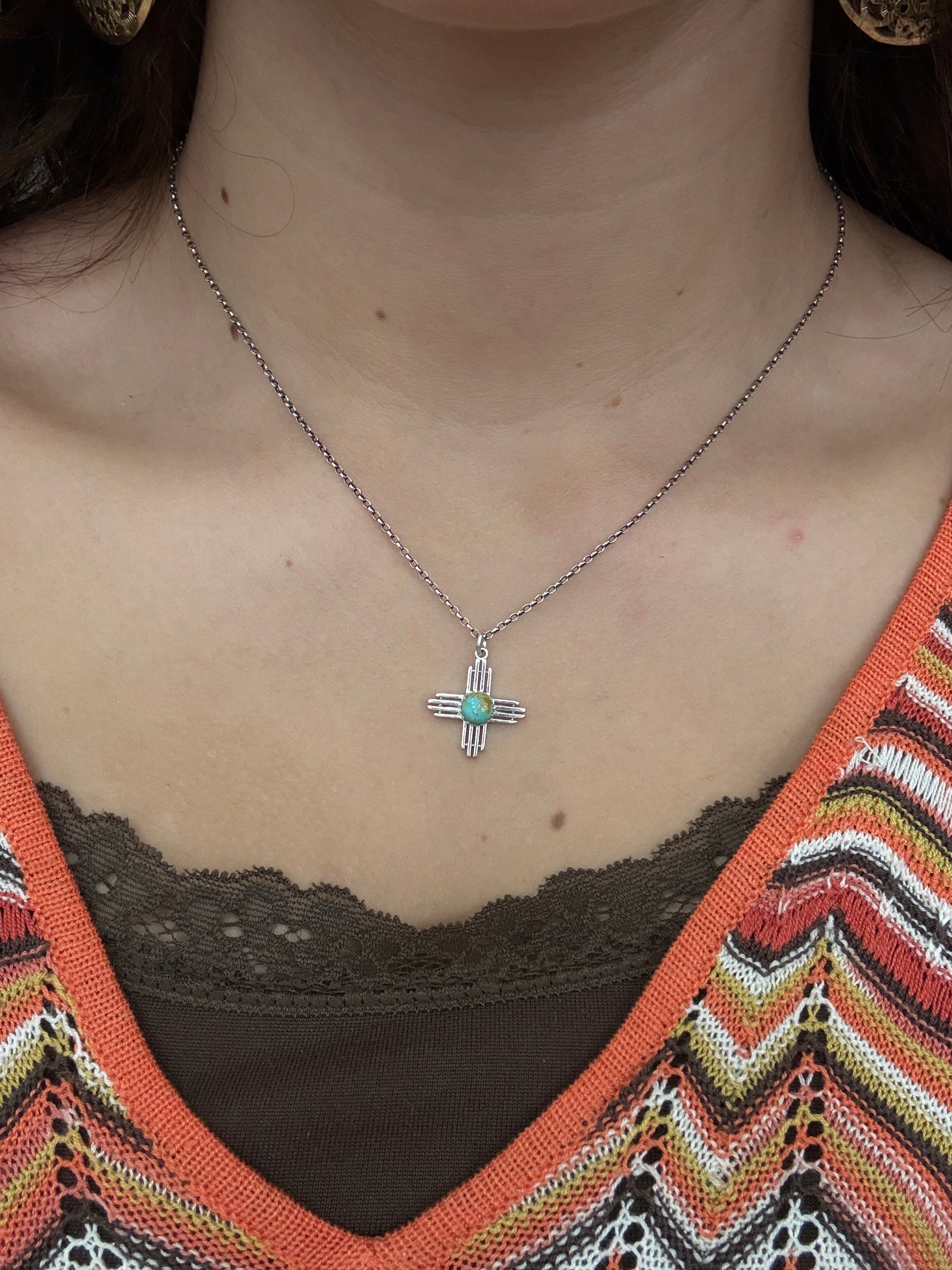 Mini Zia Kingman Necklace
