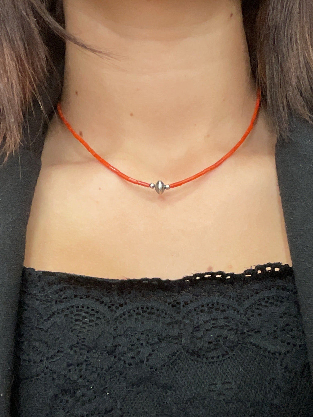 Mediterranean Coral Necklace