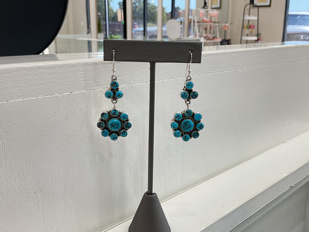 Kingman Cluster Statement Earrings