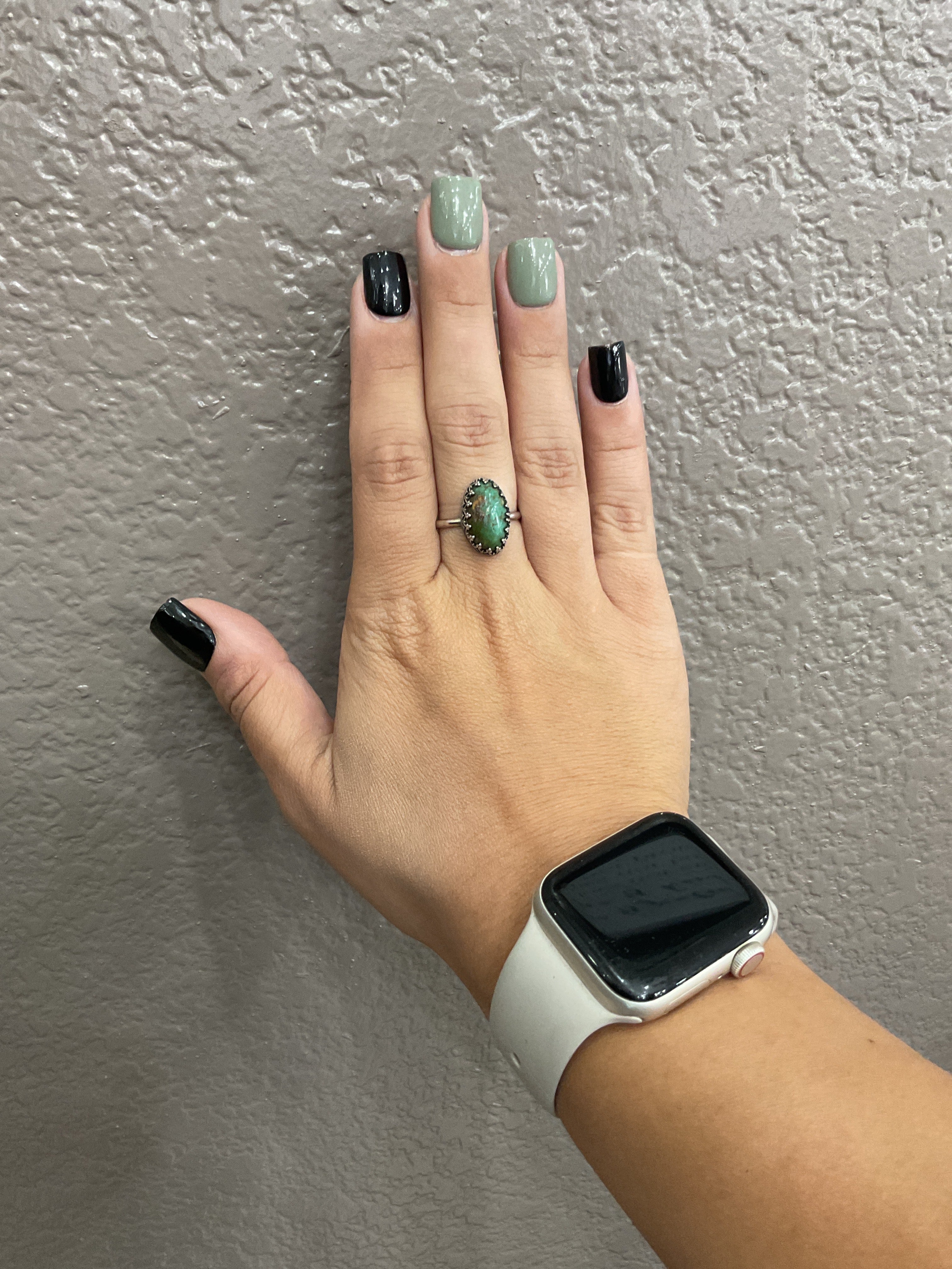 Green Turquoise Ring