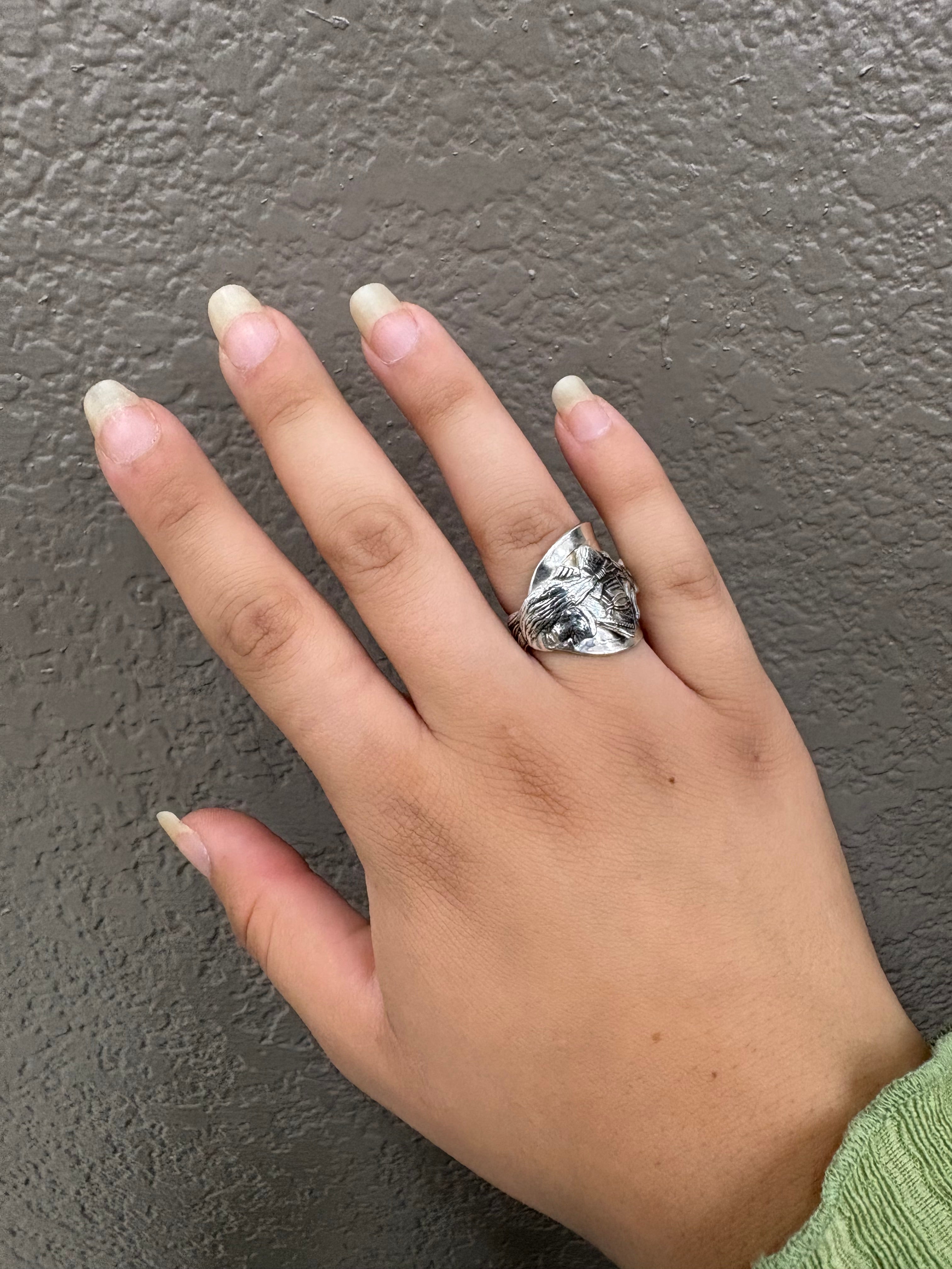 Sterling Silver Spoon Ring