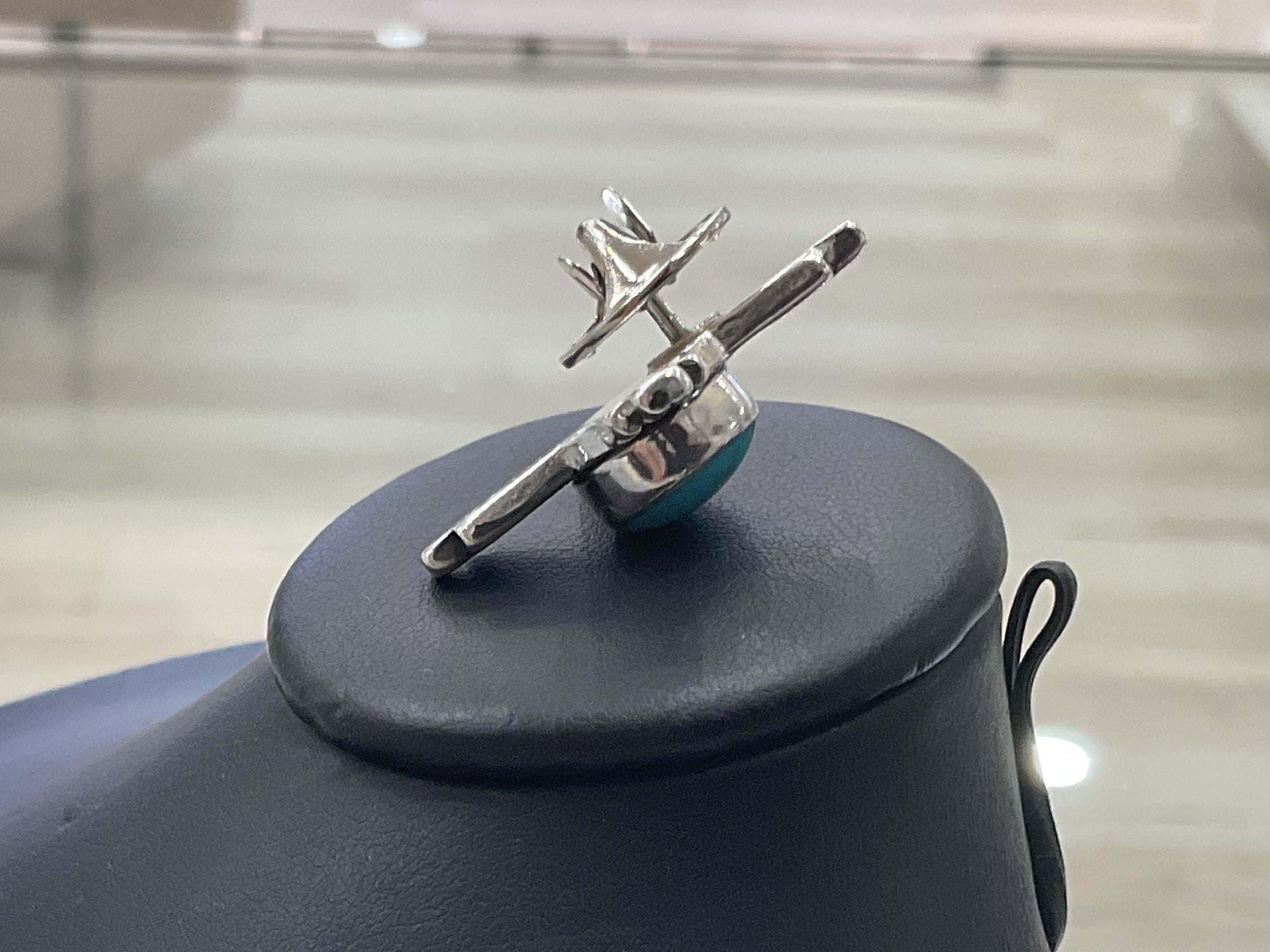 Zia Turquoise Necklace and Pin Set