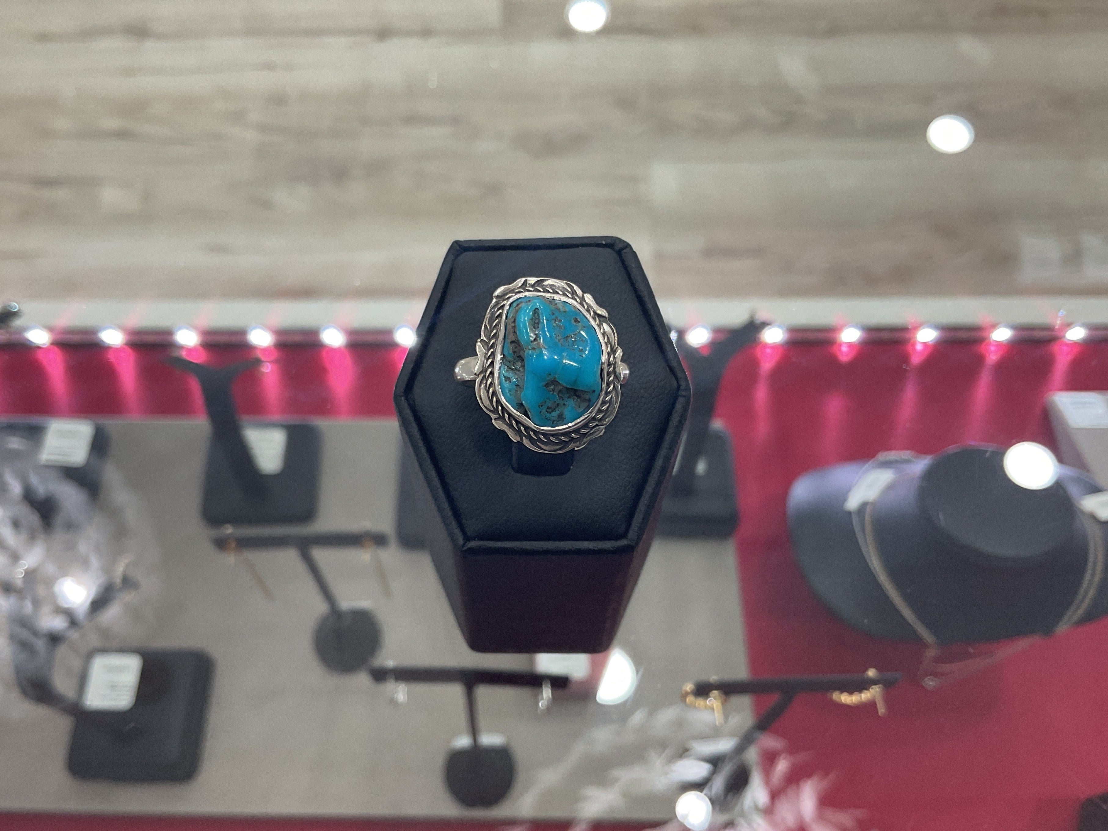 Kingman Turquoise Ring