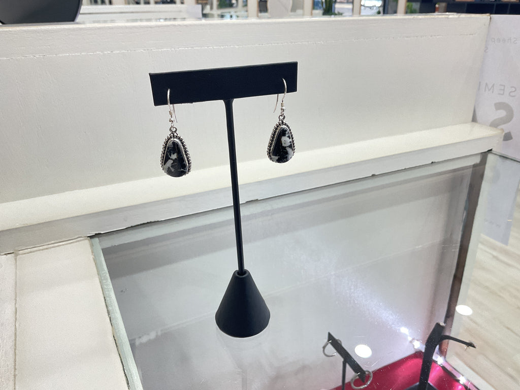 White Buffalo Earrings