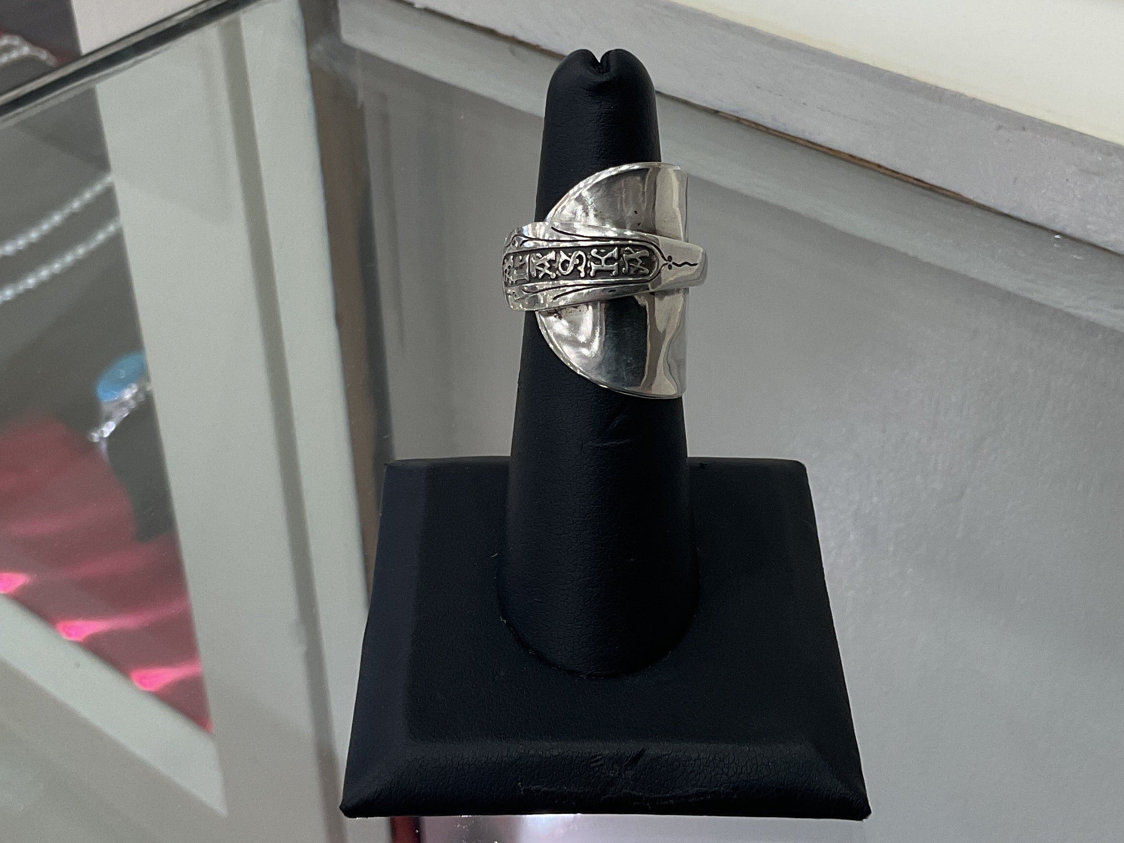 Sterling Silver Spoon Ring