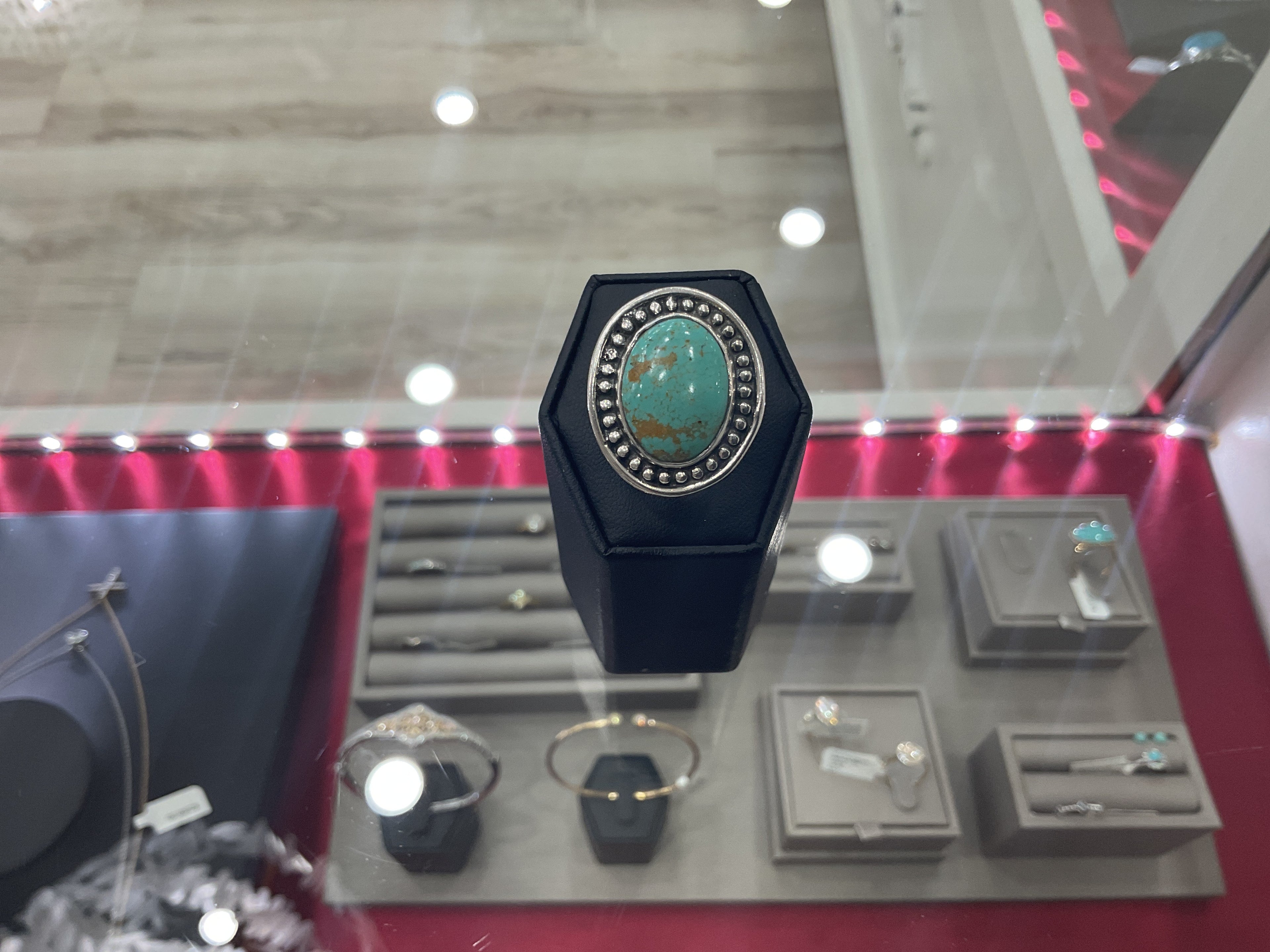 Kingman Turquoise Oval Ring