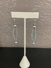 Load image into Gallery viewer, Sterling Silver Oxi Bead Earrings
